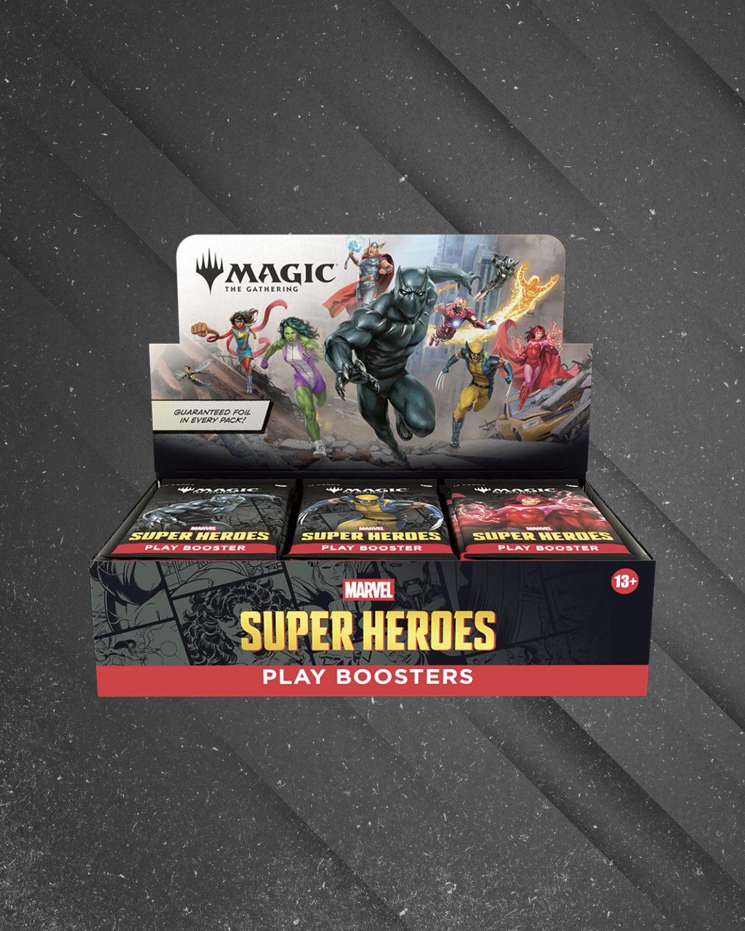 Marvel Super Heroes Play Booster Box