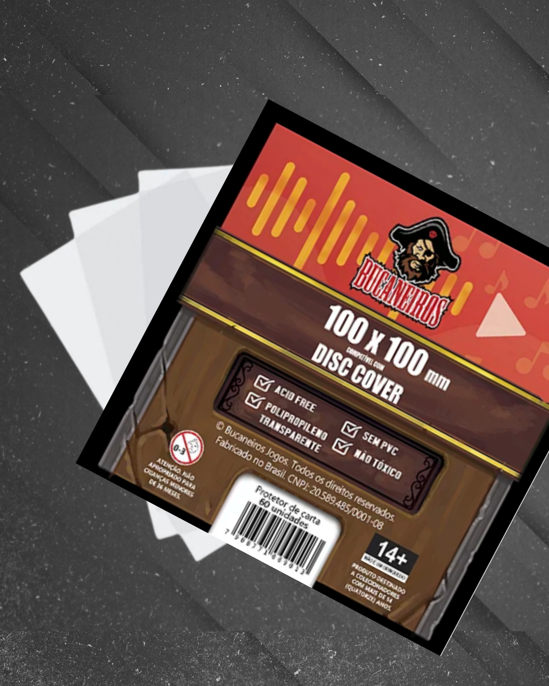 Sleeve Customizado para Disc Cover (100 x 100)