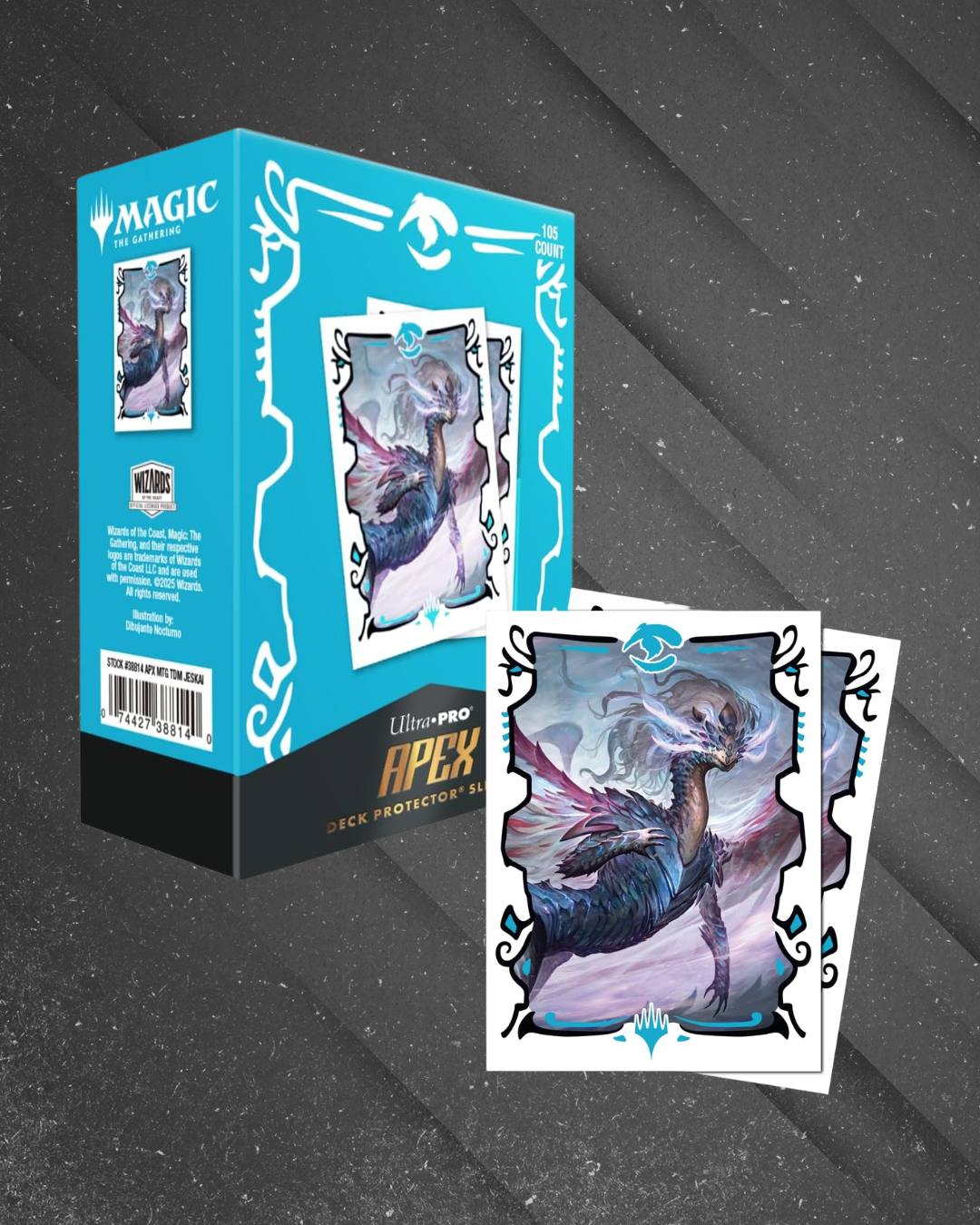 UltraPro APEX Deck Protector - Tarkir: Dragonstorm (Jeskai)
