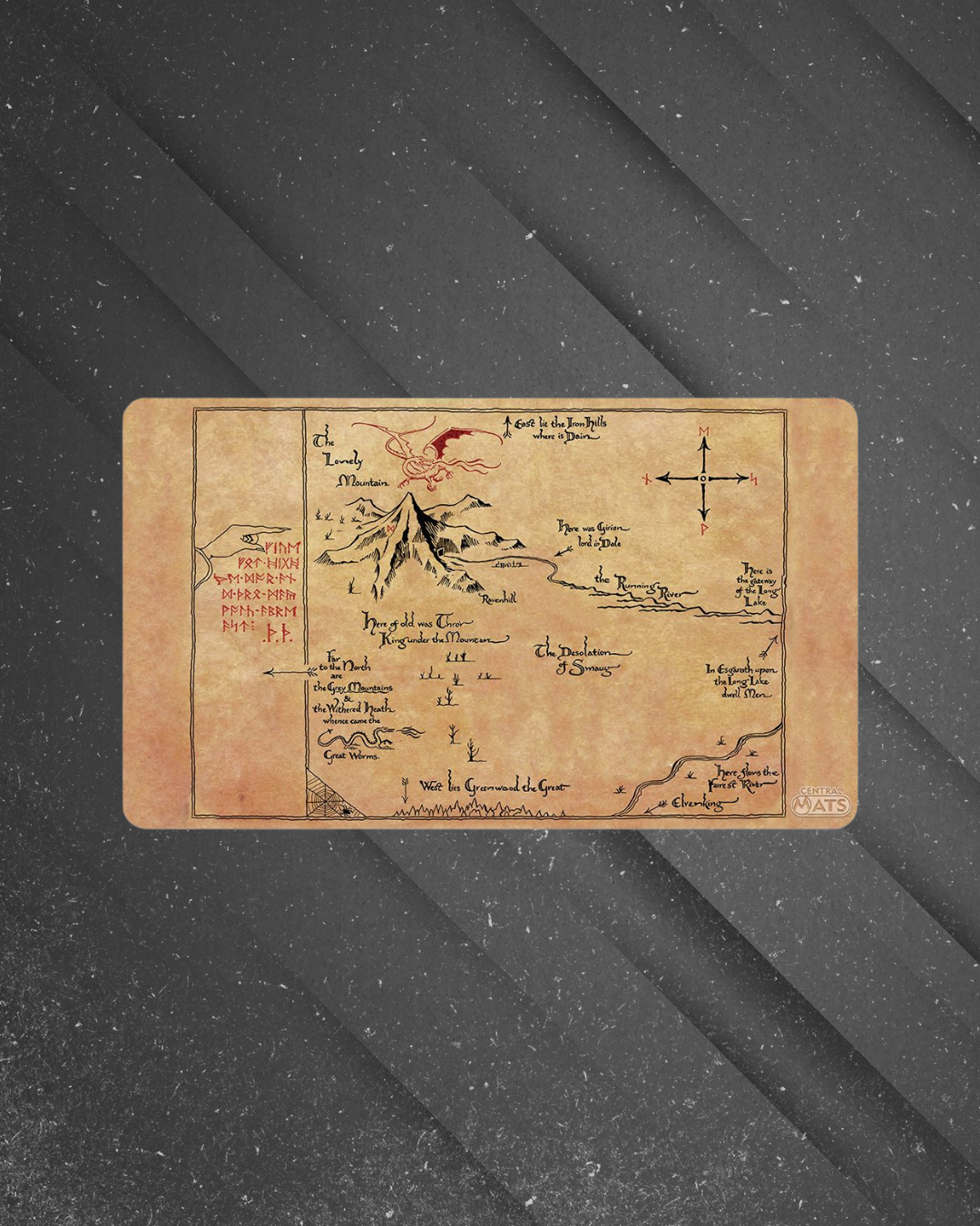 Playmat Mapa do Thorin