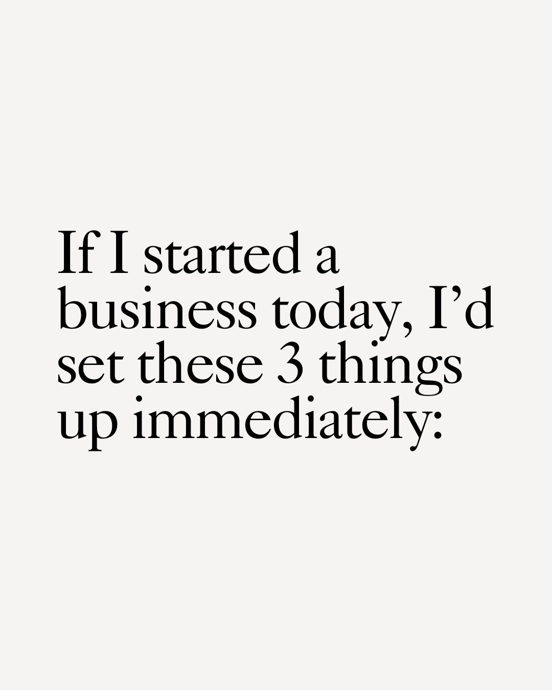 One thing I&rsquo;ve noticed working with business owners is that many financial issues don&rsquo;t come from huge mistakes&hellip;

they come from not having simple systems set up early on.

Things like:

* mixing personal + business spending
* gues