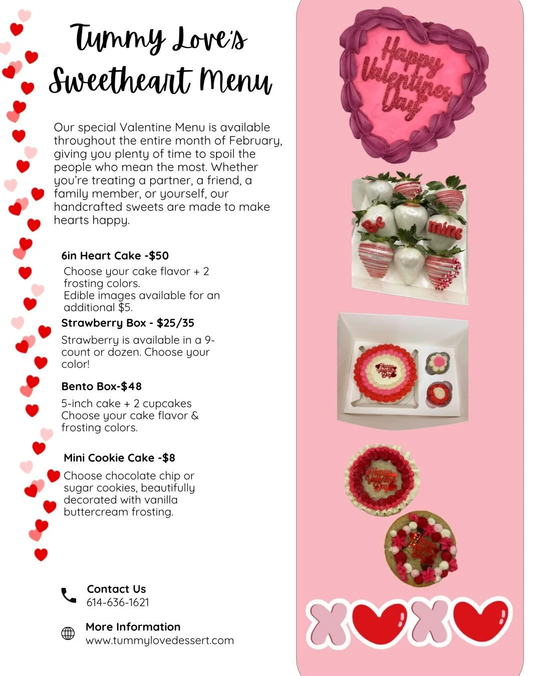 Valentine&rsquo;s Menu is HERE 💕
Whether it&rsquo;s your lover, partner, best friend, sneaky link, baby mama, or even your mama&mdash;treat them to something sweet this Valentine&rsquo;s season. 🍓🍫
Find all the delicious details on our Valentine&r