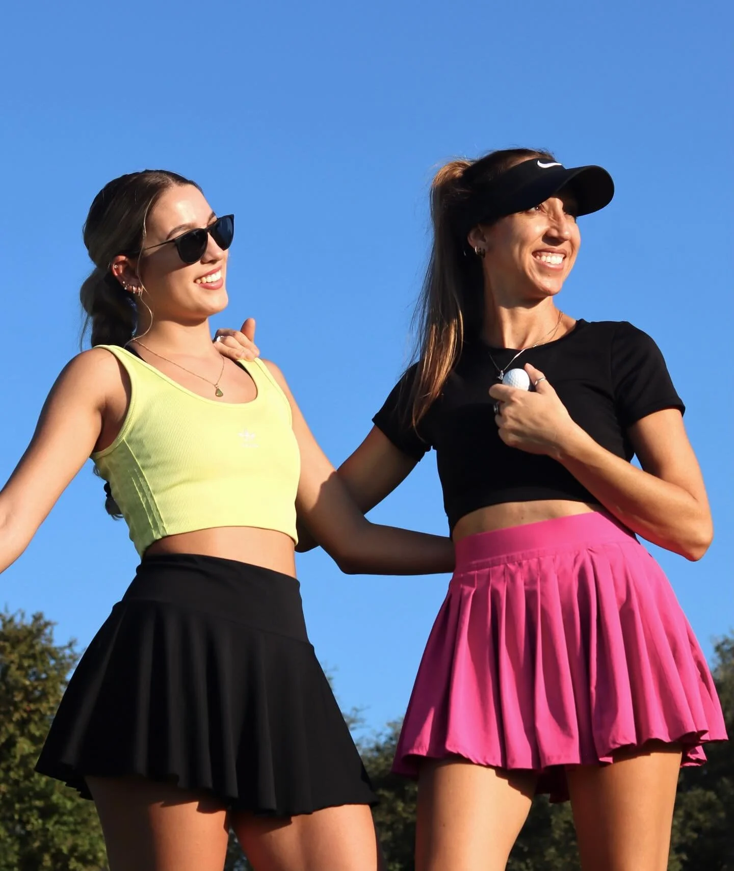 All smiles out here on the course today ⛳️
Ladies! New to golf? Welcome to Foreground. Follow us for golf info, relatable content, and our community! 

#foreground #foregroundgolf #golf #women #womeningolf #girlsgolf #womenempowerment #atx #austintx 