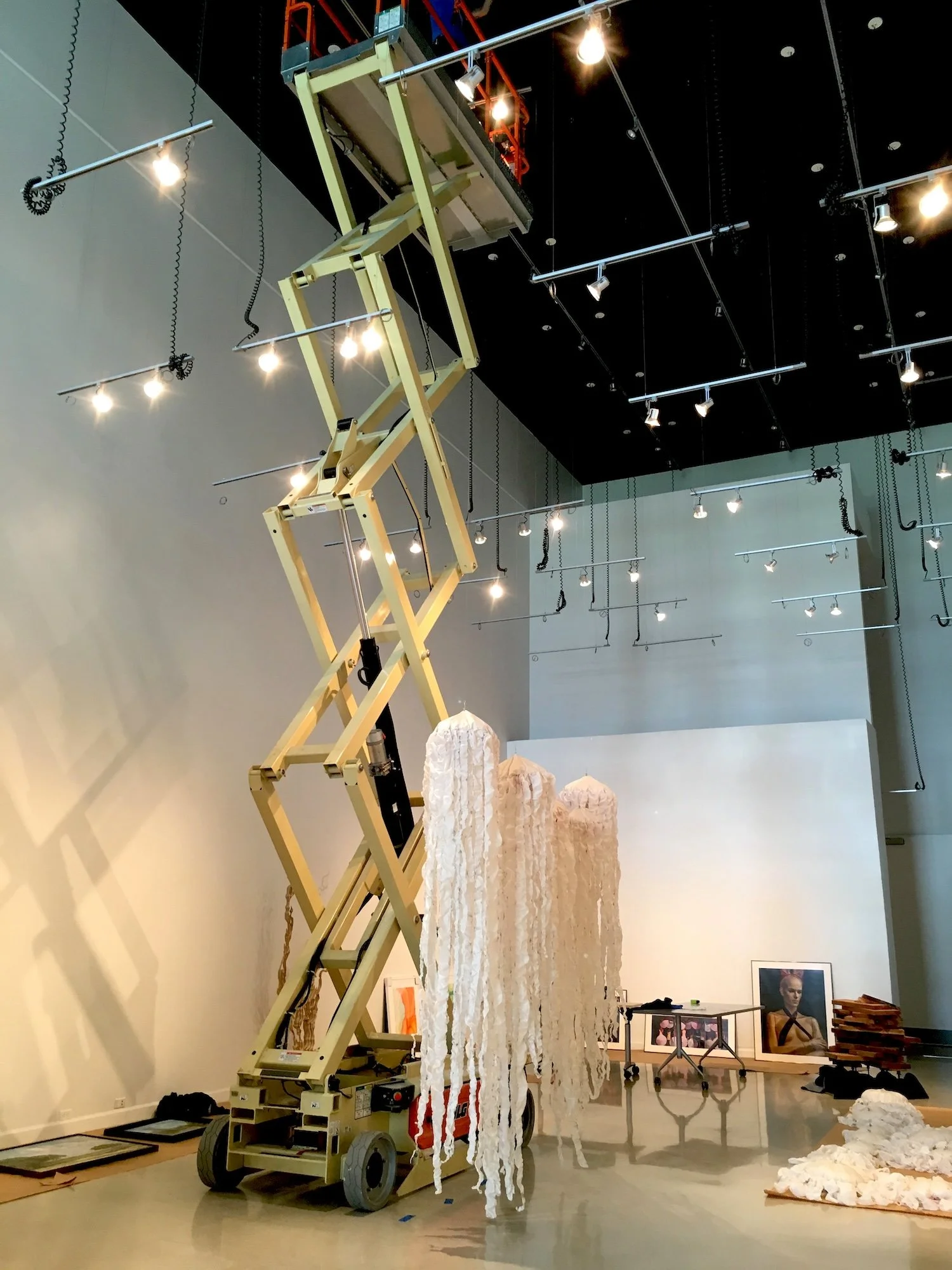 Installation art process