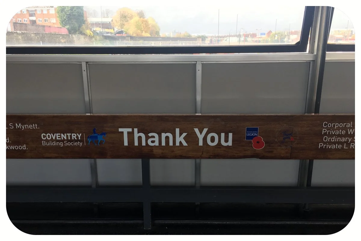 brand takeover of Coventry train station
