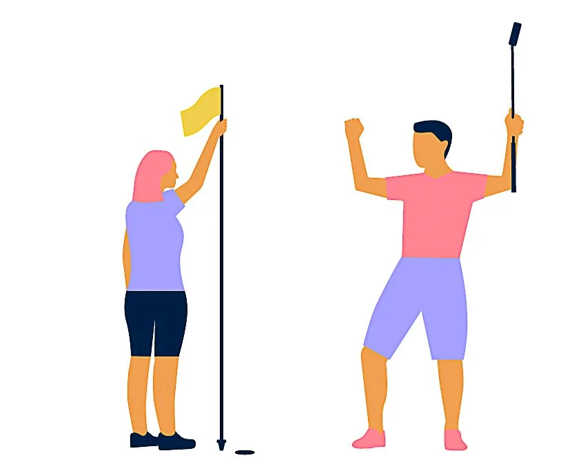 Coventry Building Society - Sunny days Campaign illustrations