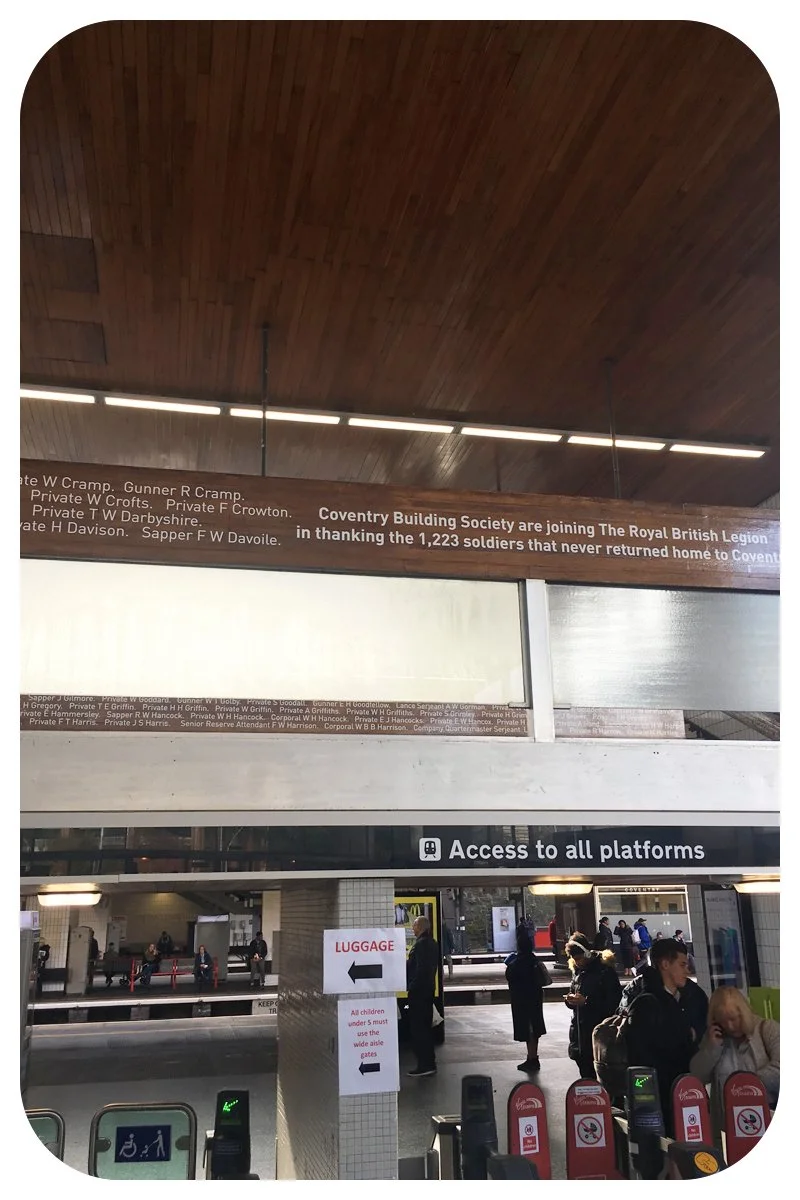 brand takeover of Coventry train station