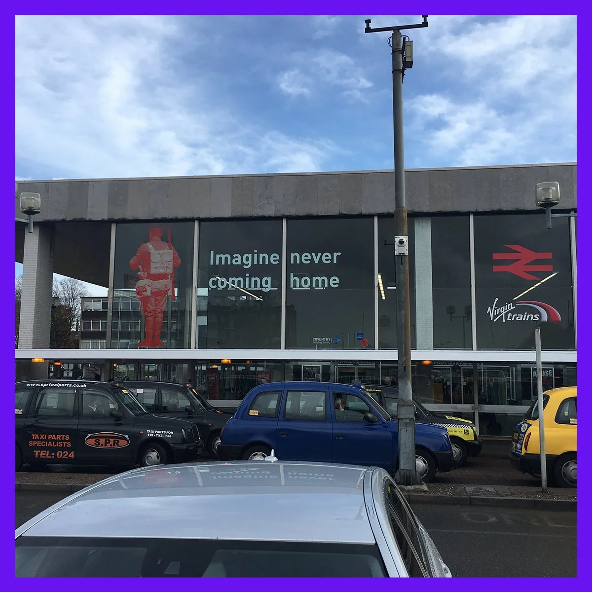 Royal British train station takeover