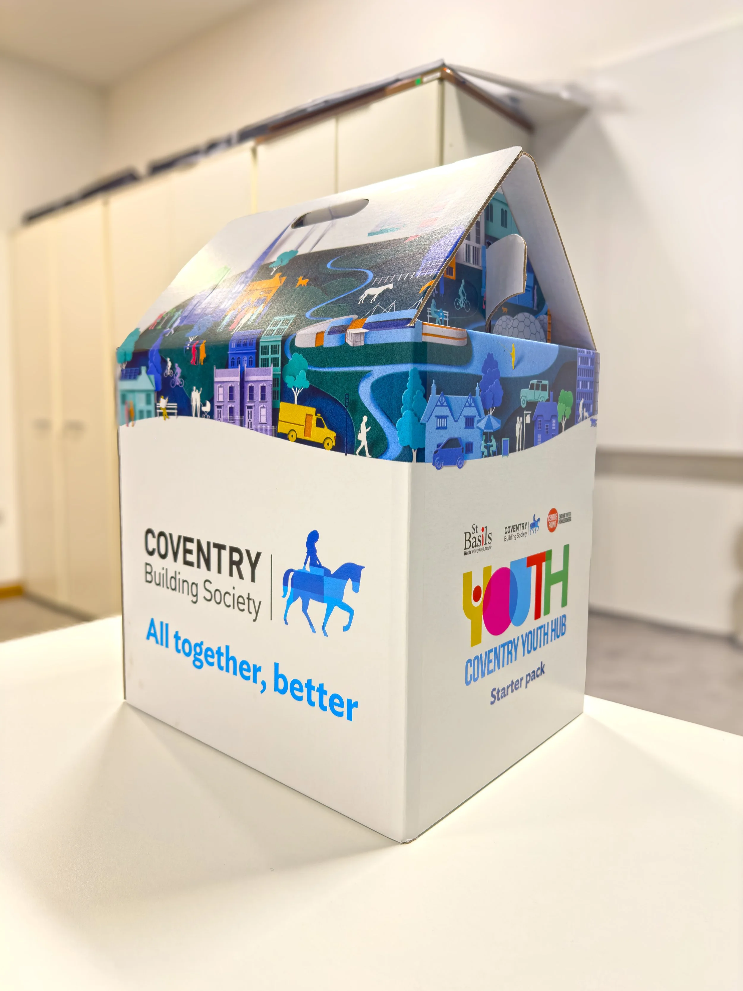 Coventry Building Society & Centrepoint partnership