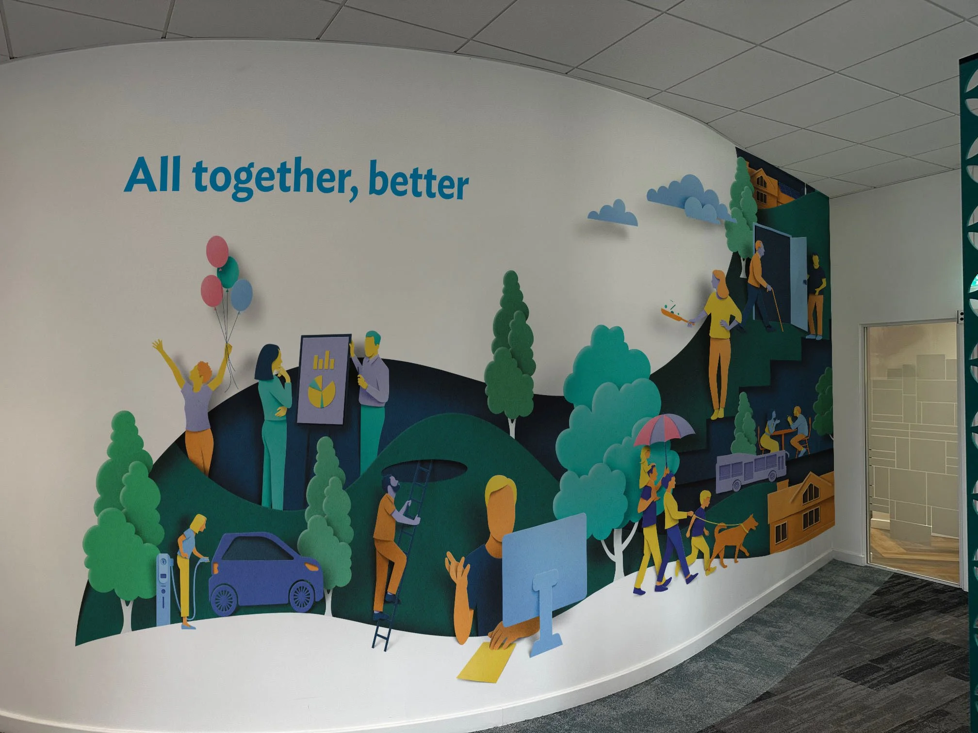 CBS Head Office signage