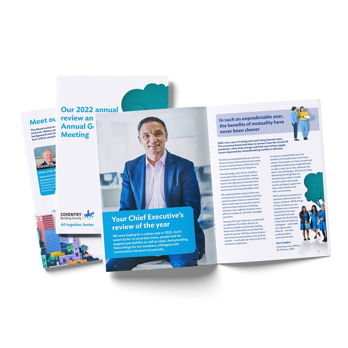 new brand identity in 2020 for the Coventry Building Society