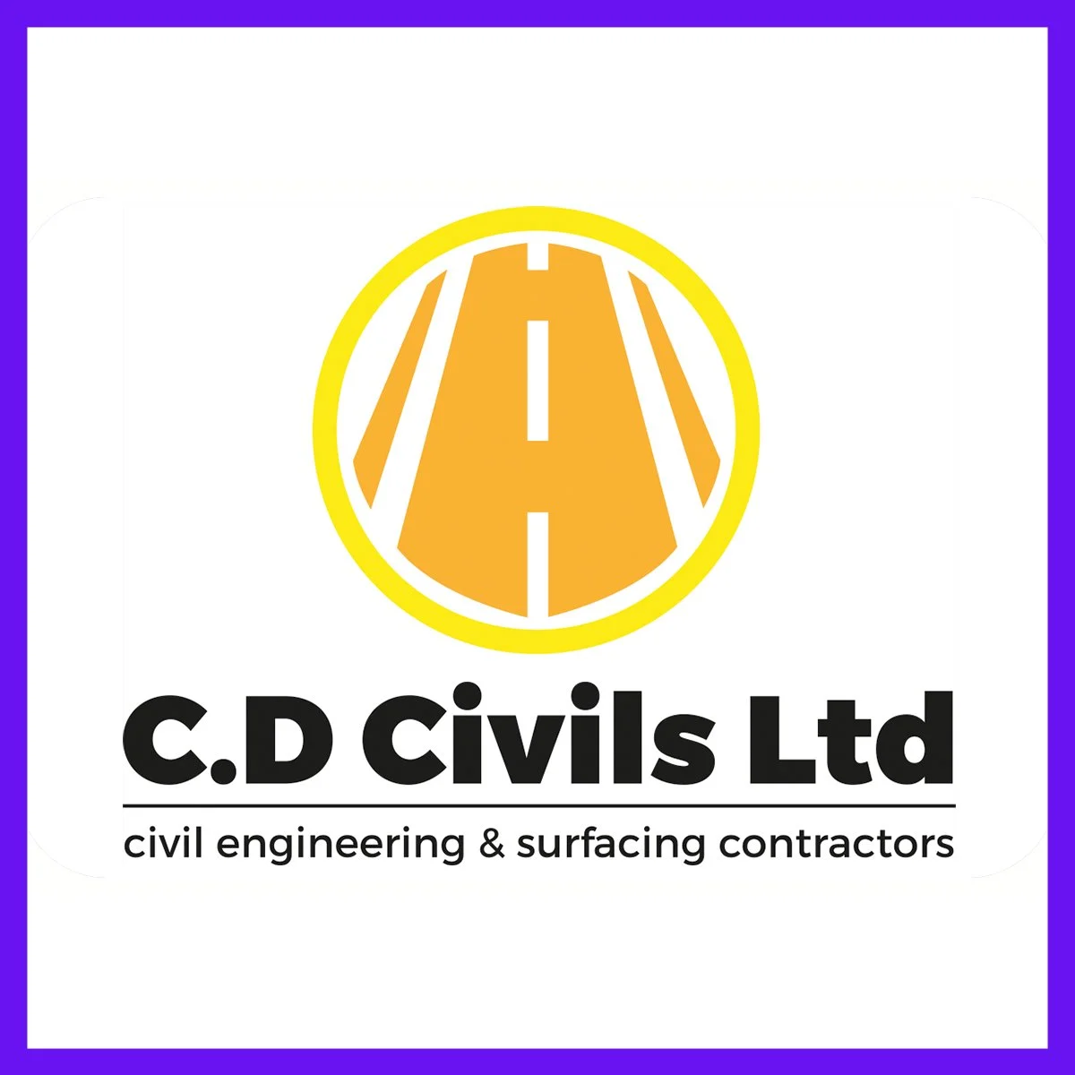 C.D Civils Ltd logo design