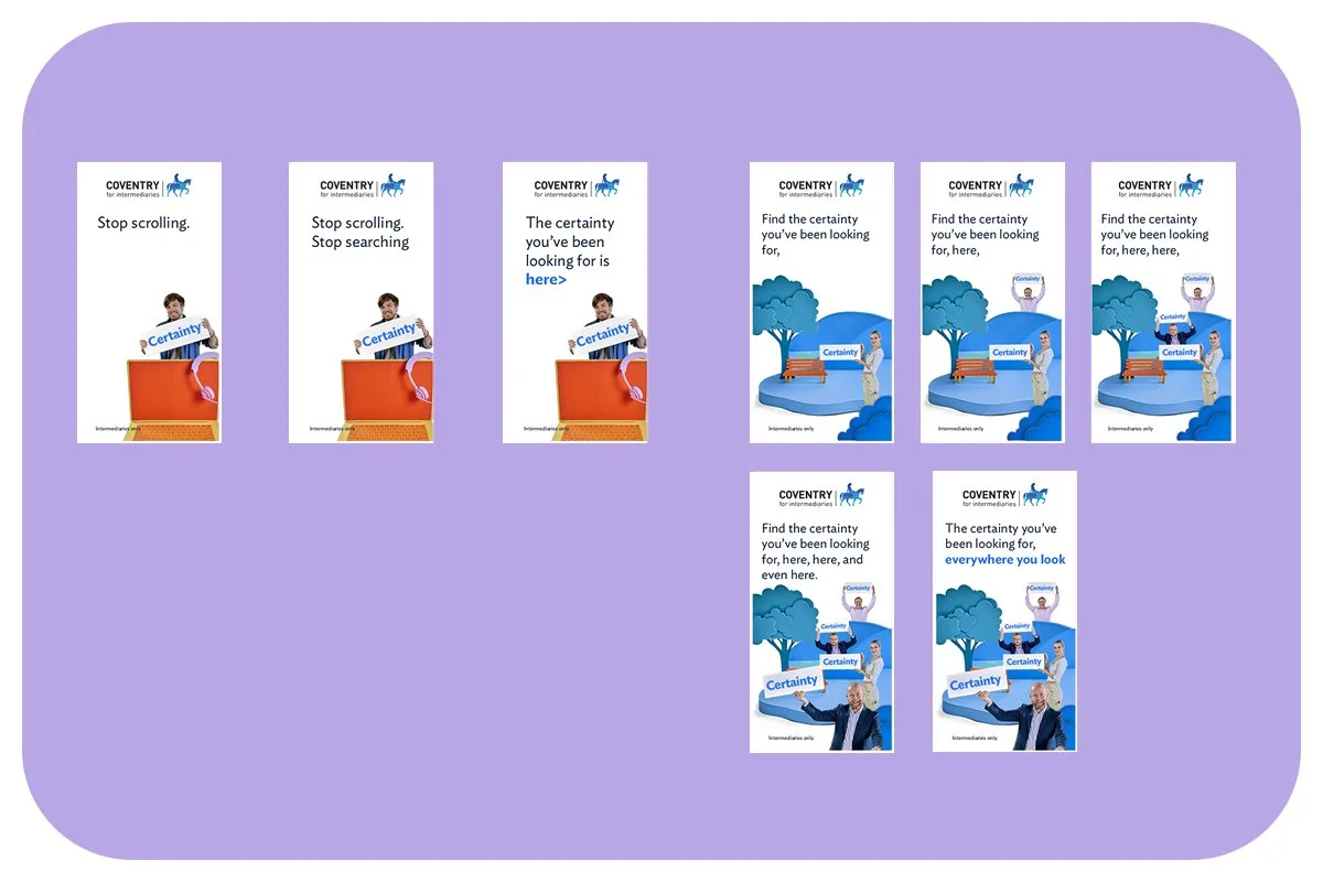 Coventry for intermediaries - Certainty campaign - by Matt Reaney