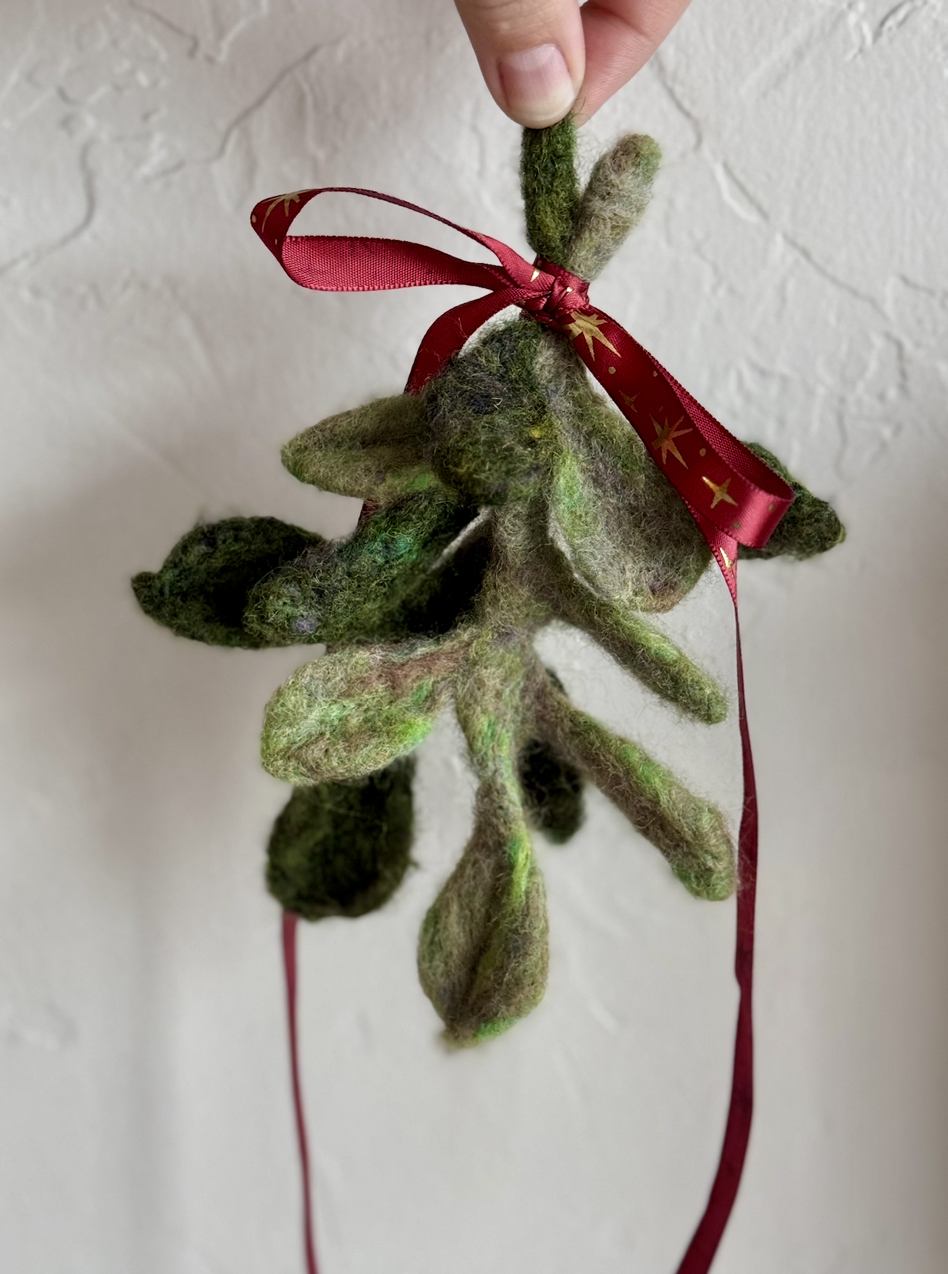 Holiday Mistletoe Felting Class 