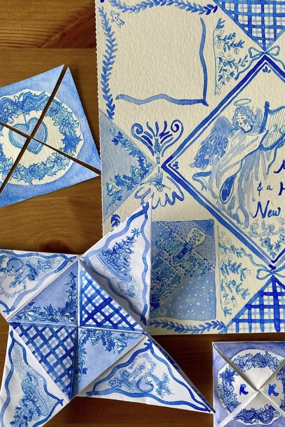 Watercolor Victorian Puzzles 