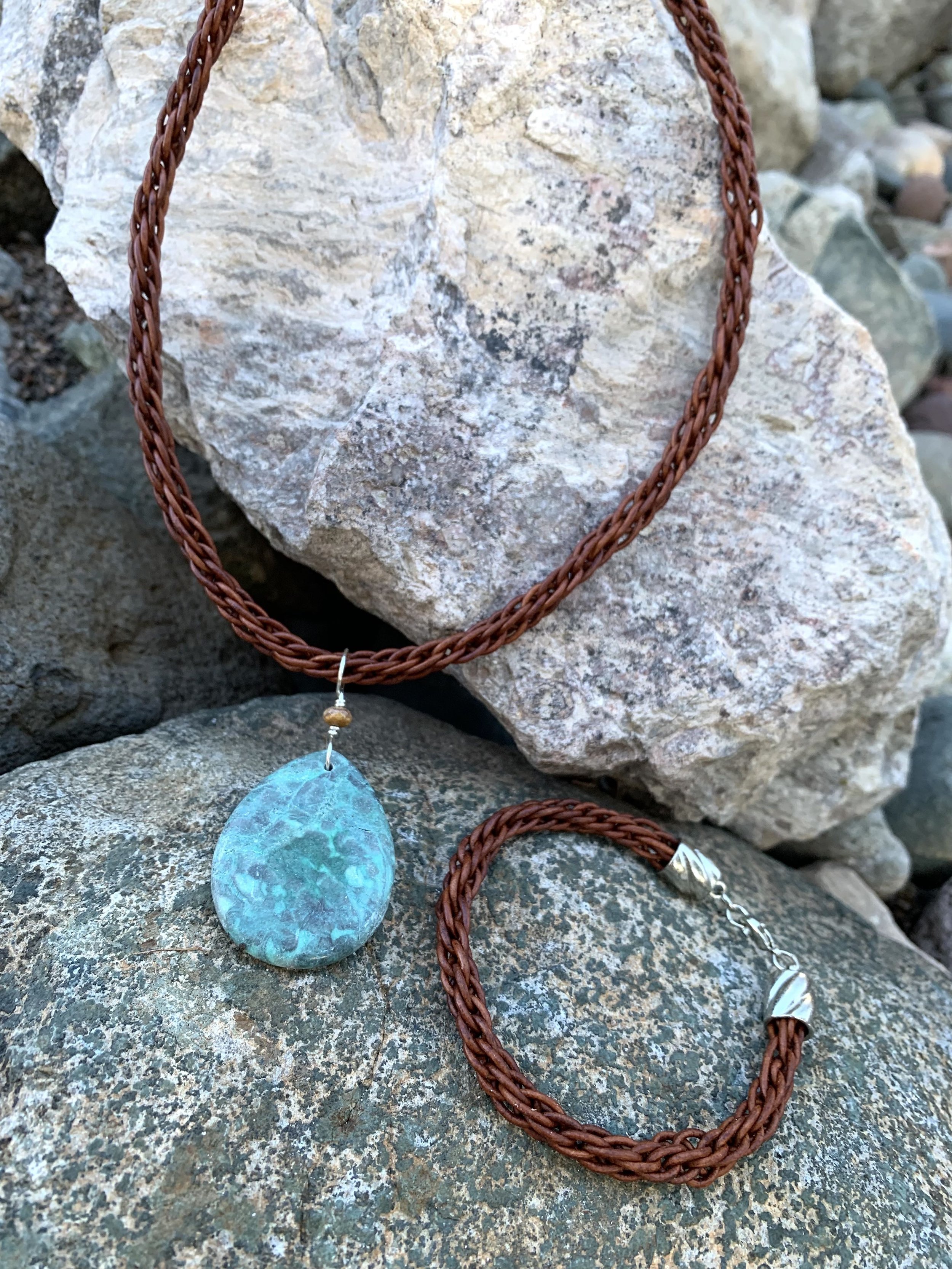 Braided Leather Jewelry