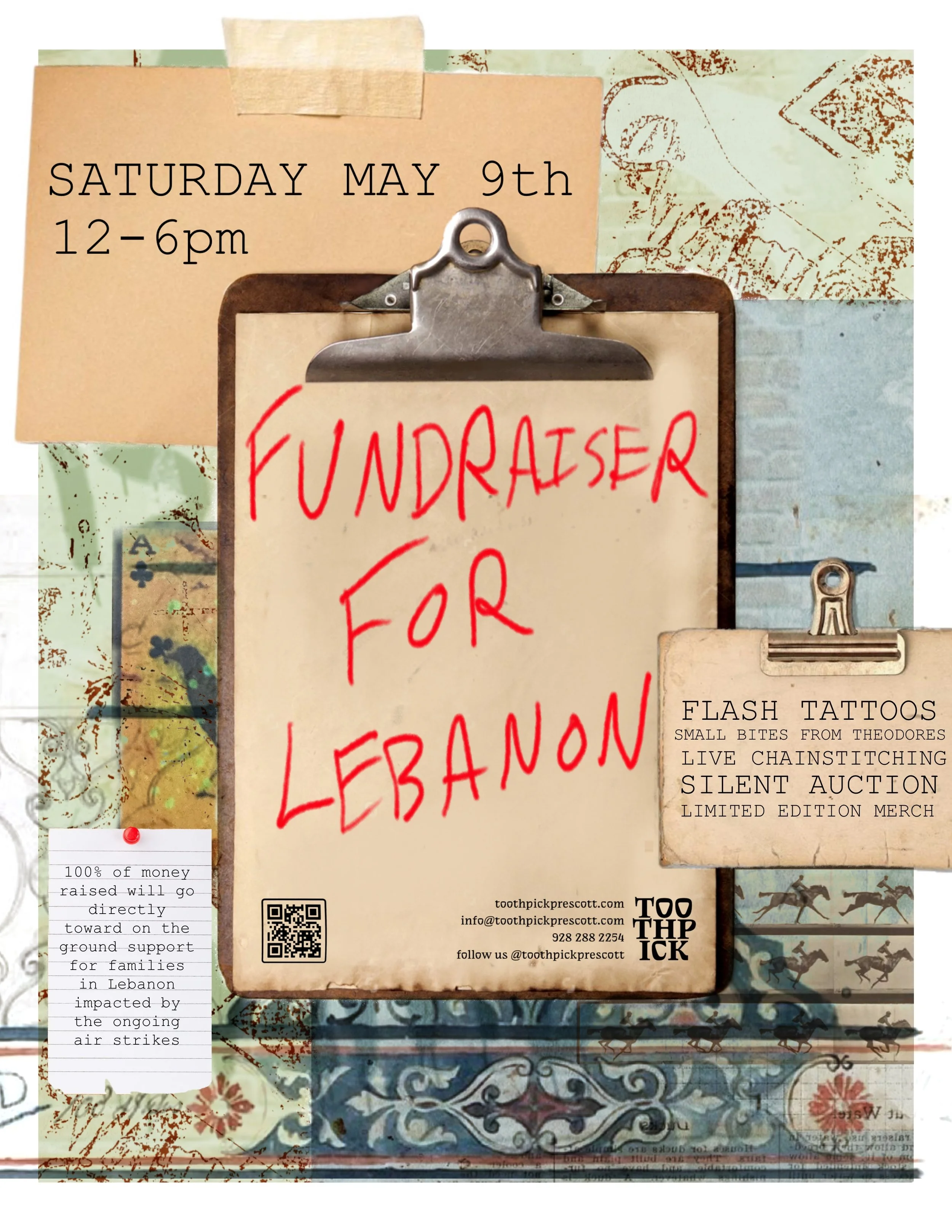 FUNDRAISER FOR LEBANON 