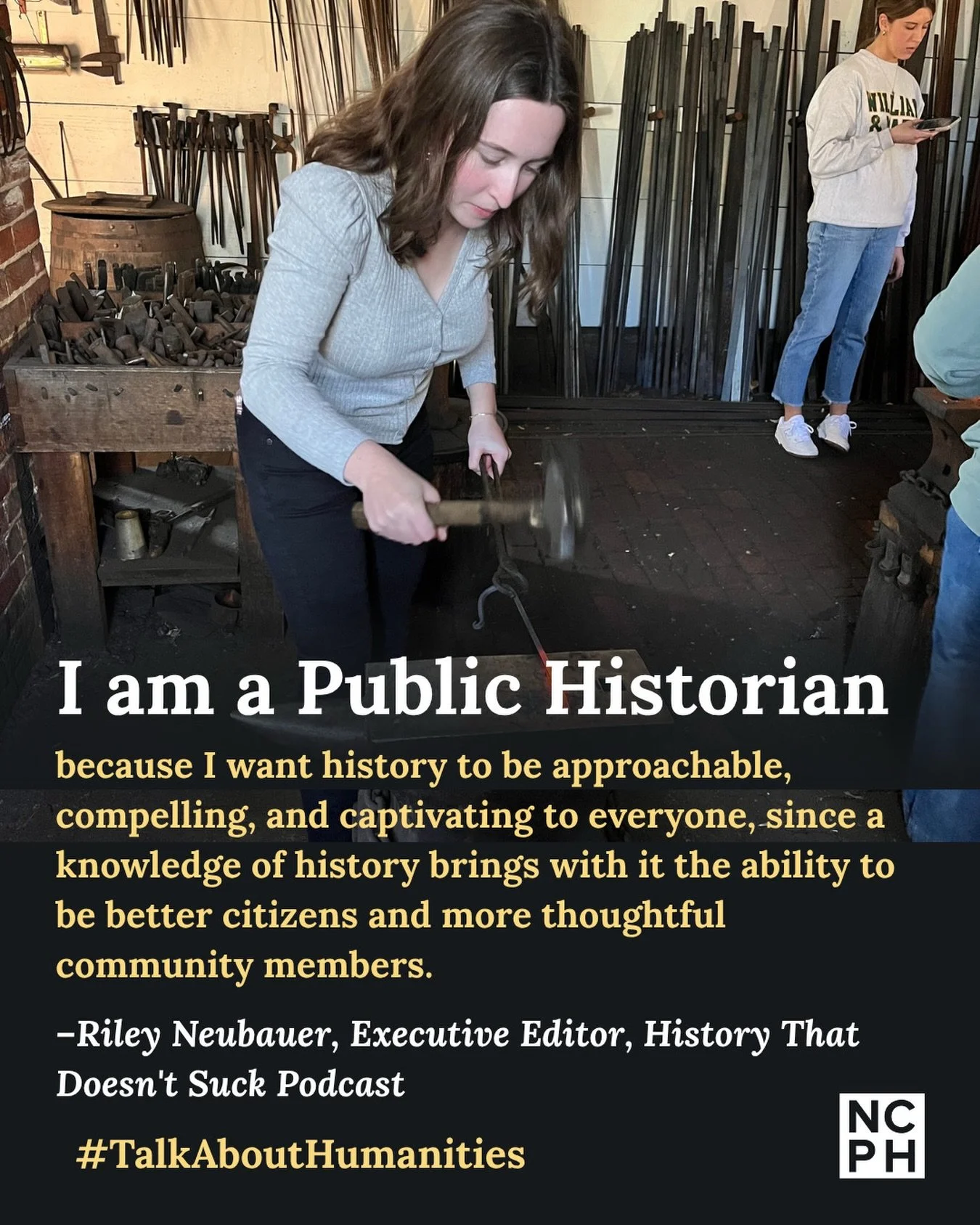 As seen on @publichistorians #talkabouthumanities
