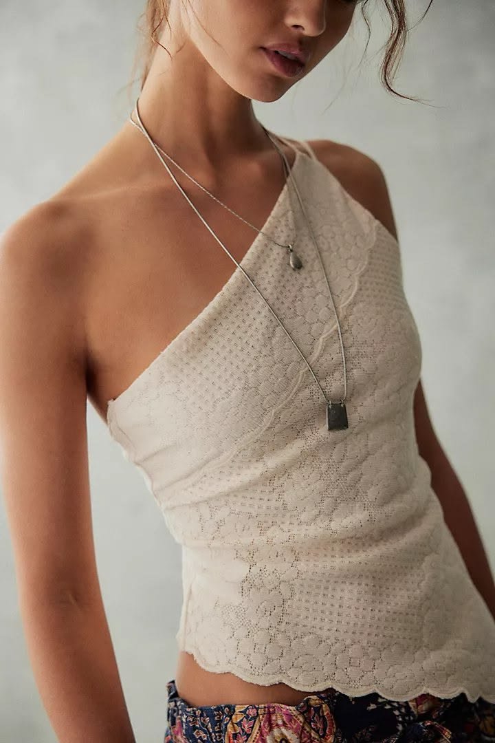 FREE PEOPLE- Clover One-Shoulder Top