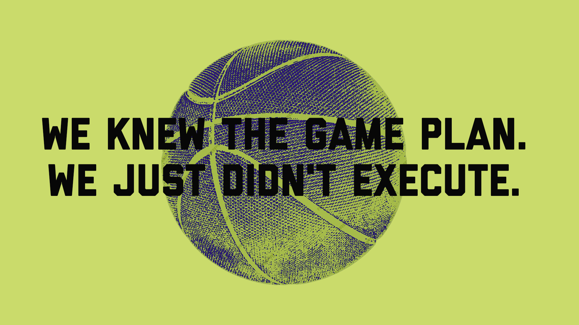 Everyone has a Game Plan. Execution Still Wins.