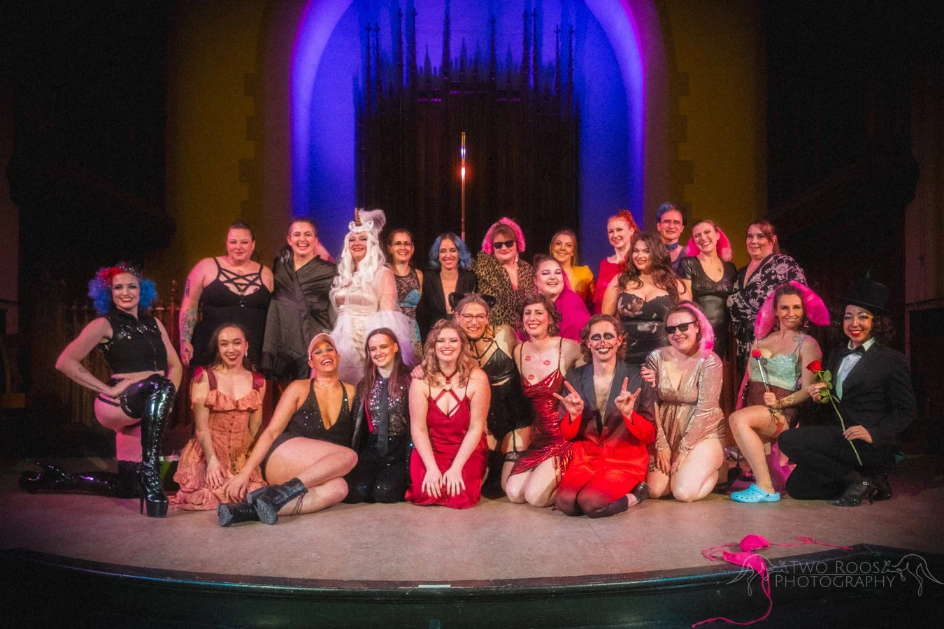 Burlesque show- My Kinky Valentine 4 at The Spire