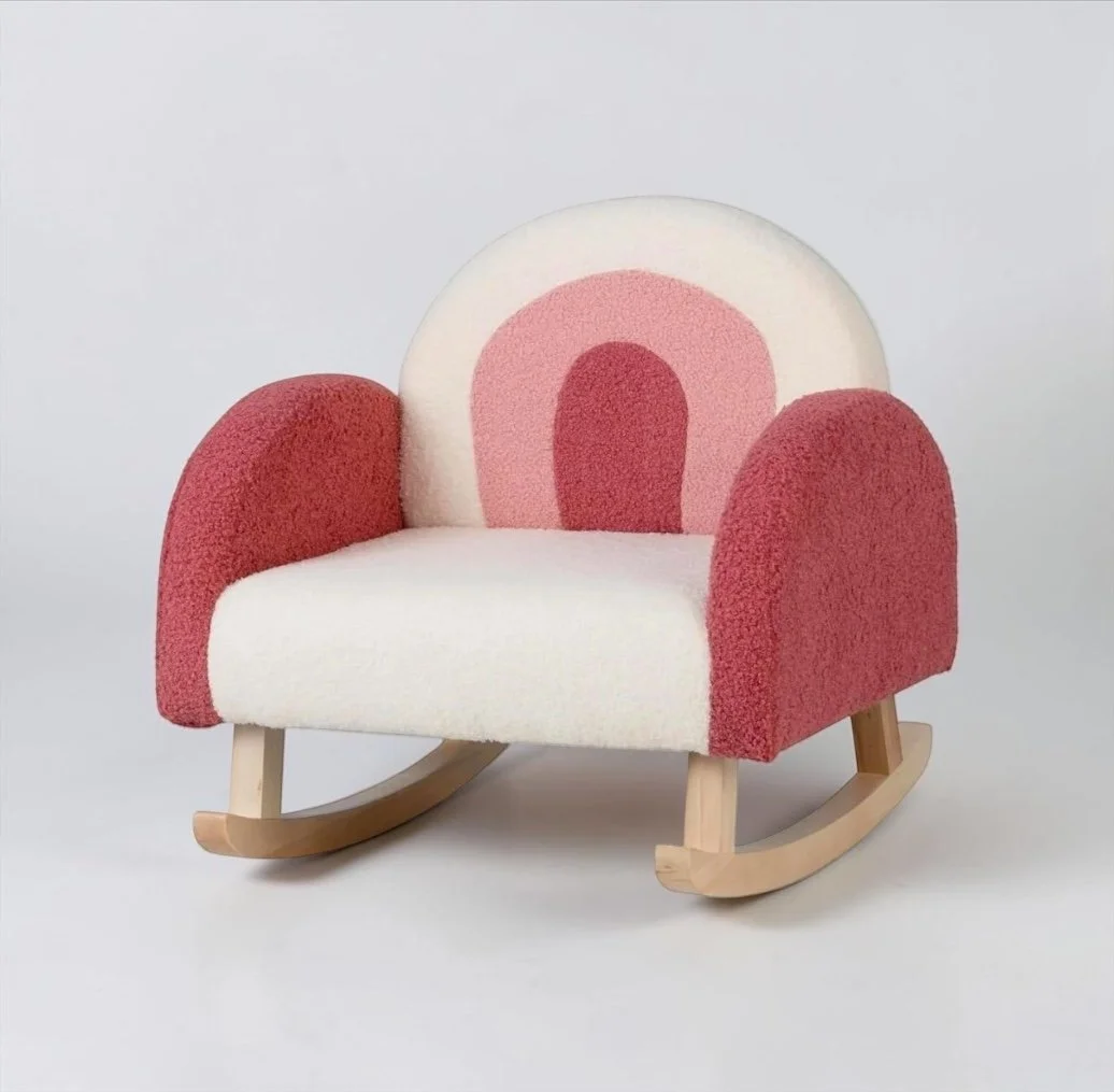 Kid's Rocking Chair- Rainbow