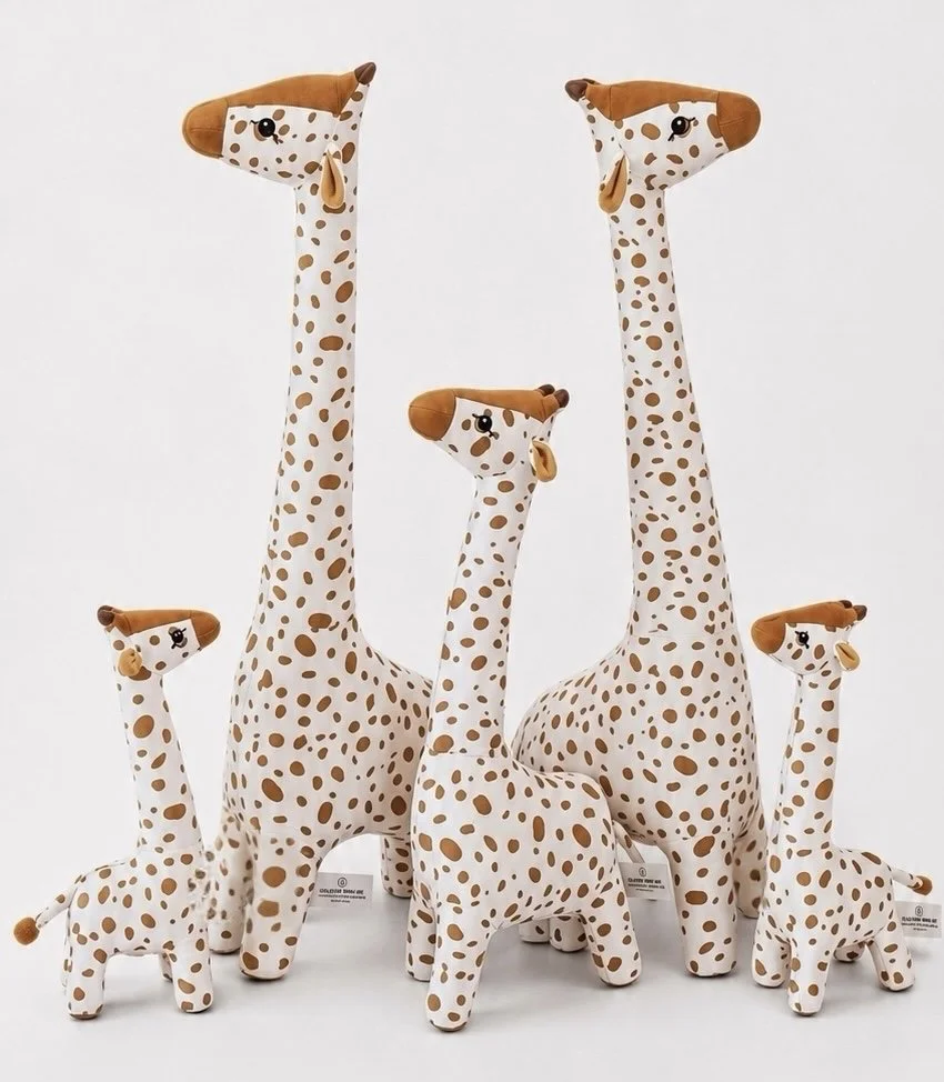 Giraffe Stuffed Animal Family
