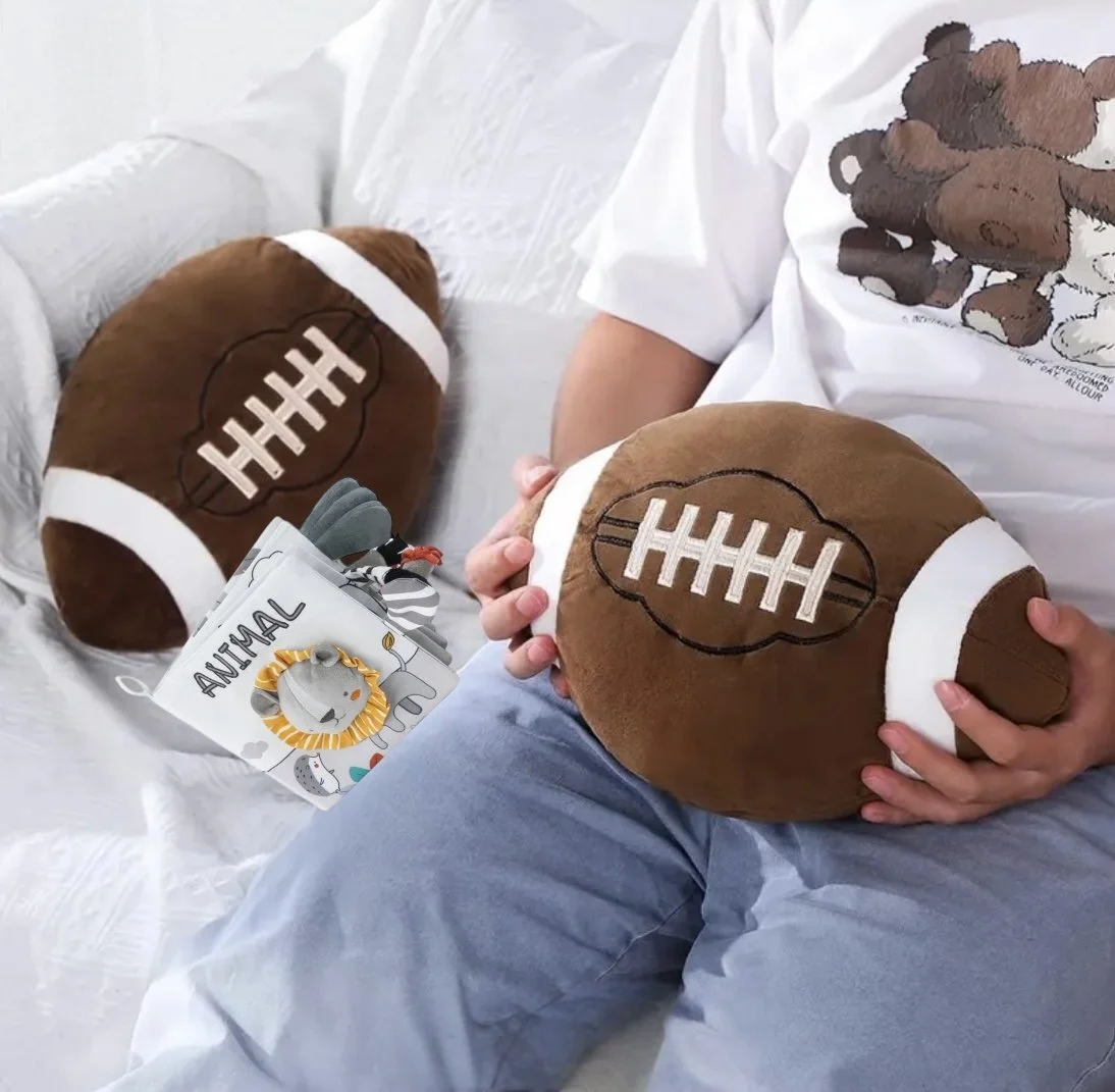 Golden Mini Me’s Soft Plush Football
