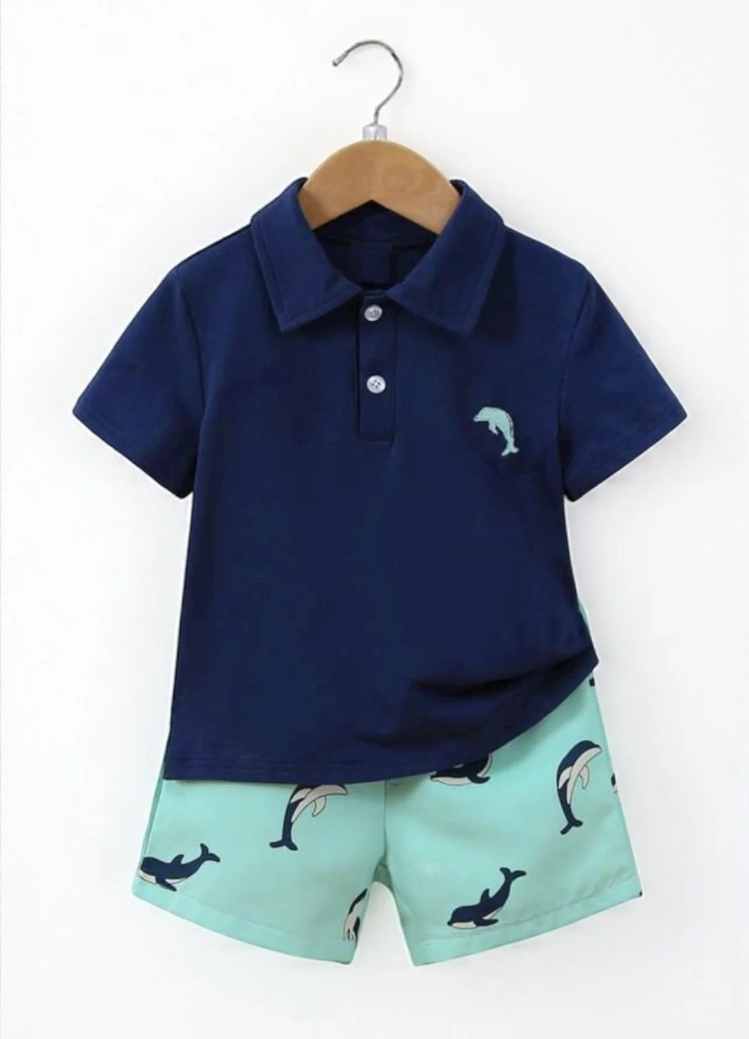 Marine Life Toddler Boy’s Outfit