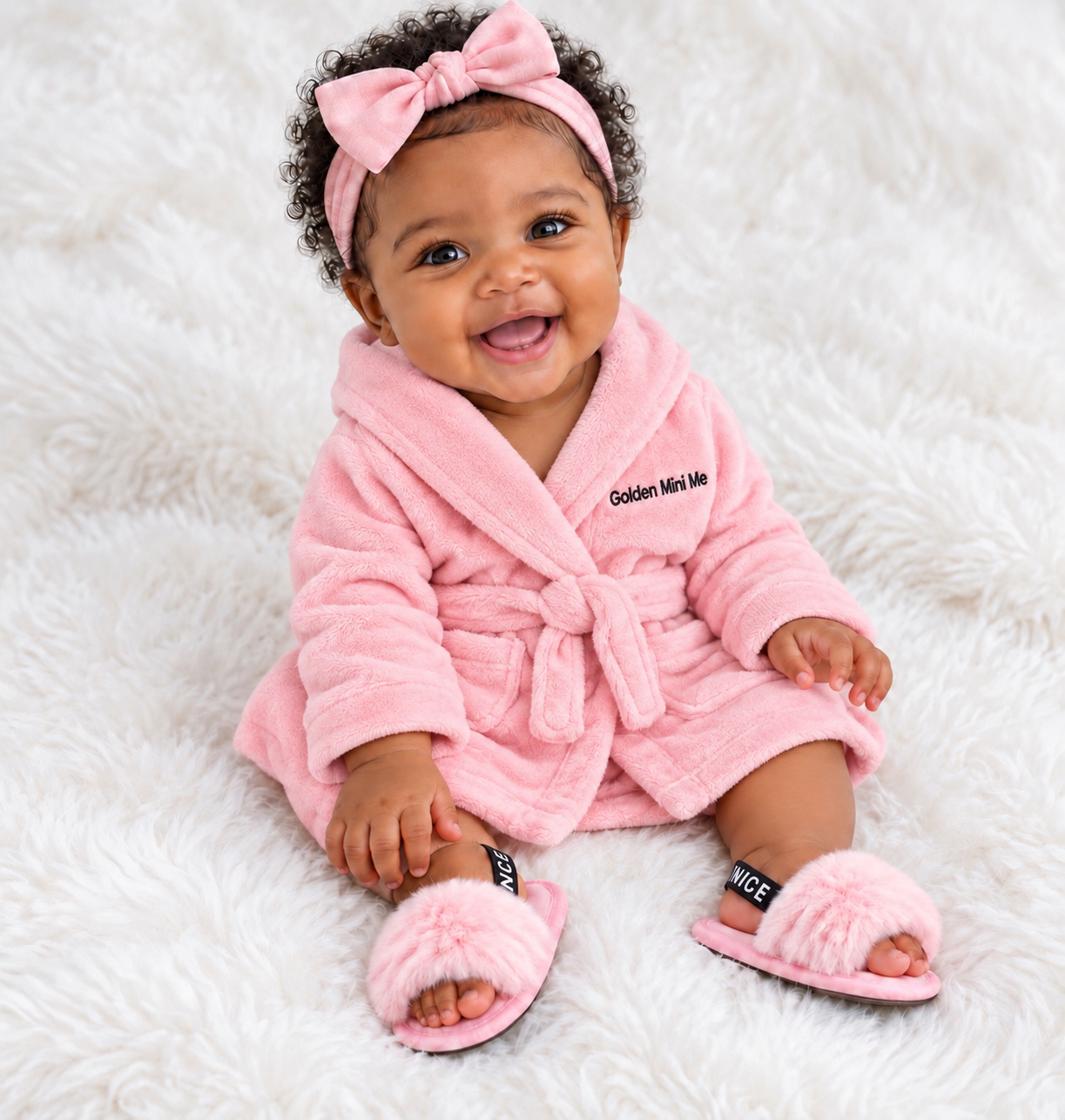 Comfy Pink Princess Slippers