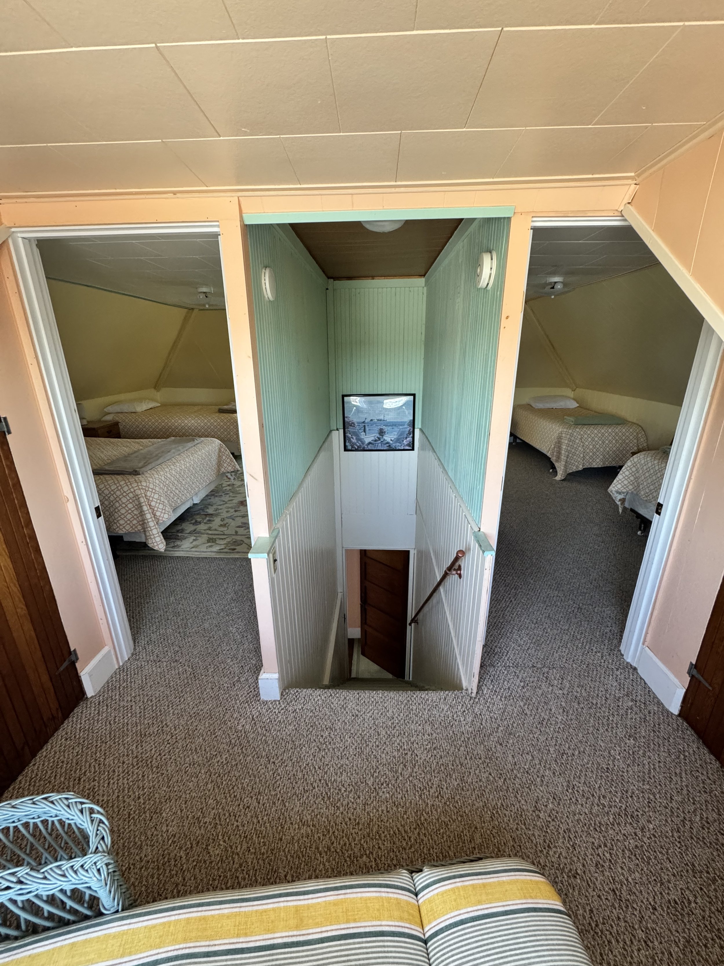 Third floor hallway.