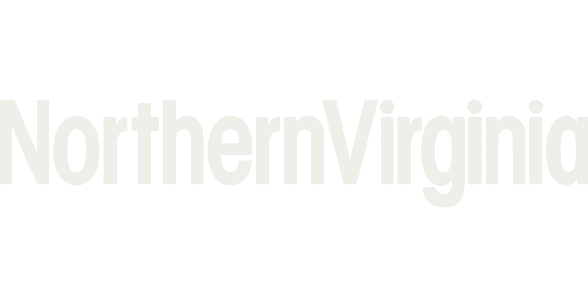 Northern Virgina magazine logo in white text 