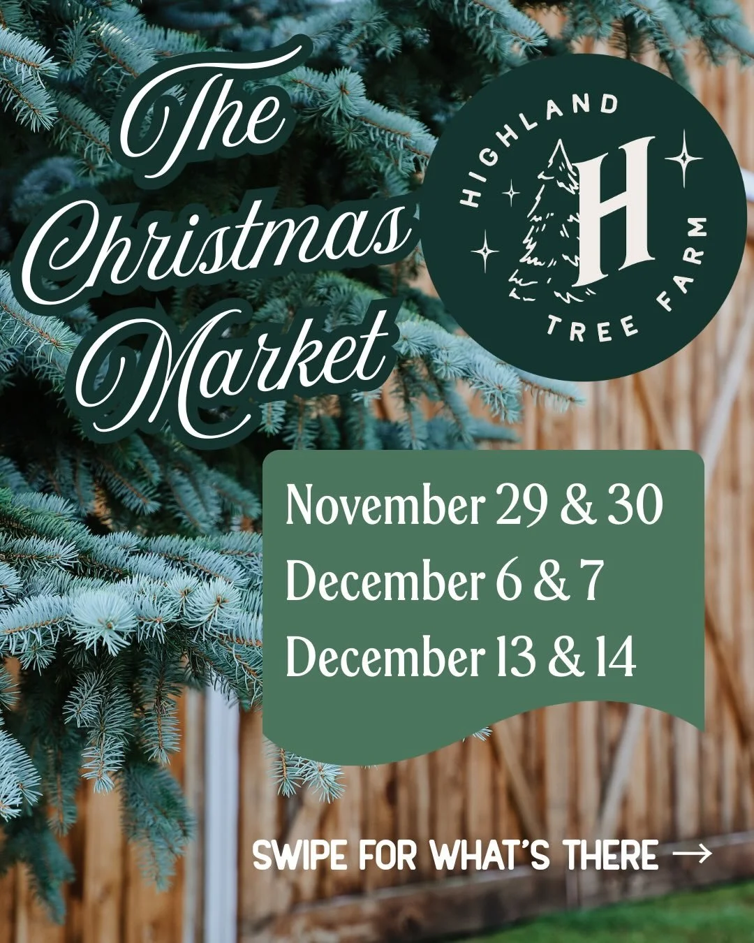 I&rsquo;ll be at the Highland Tree Farm Christmas Market this Saturday &amp; Sunday from 10&ndash;5! 🎄✨

Come stroll the trees, sip something warm, shop amazing local makers, and pick up your FLX Tallow favorites for holiday gifting (or a little sel