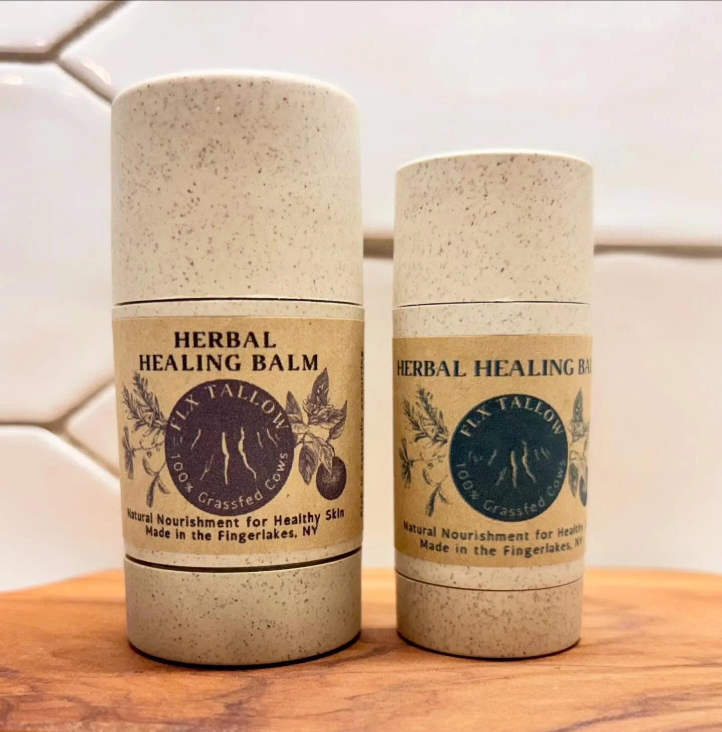 ✨ Upgrade alert! ✨

My Herbal Healing Balm just got a little glow-up 🌿

While sourcing biodegradable, compostable wheat straw containers, I decided to size up &mdash; from 0.5 oz to 0.85 oz &mdash; and keep it at the same price.

More balm, same hea