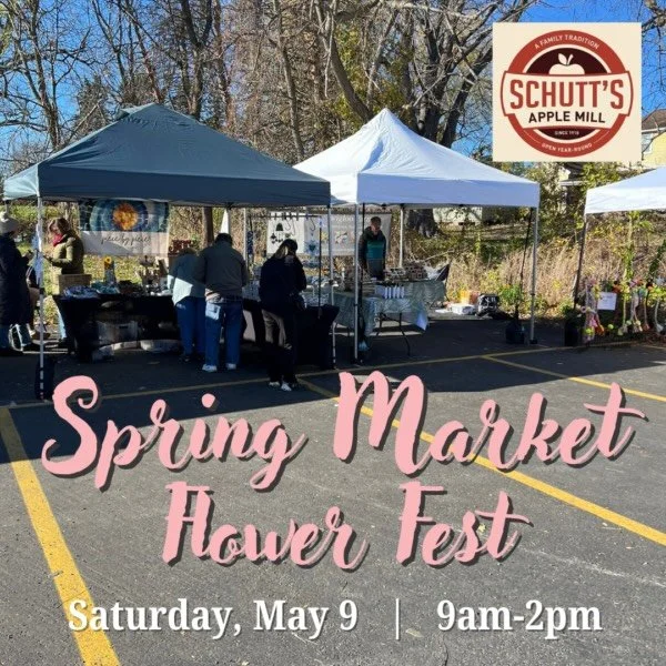 Excited to share that my next market will be @schuttsapplemill for their Spring Market Flower Fest on Saturday, May 9th from 9&ndash;2! 🌿

Stop by for Mother&rsquo;s Day shopping, thoughtful gift boxes and bundles, and handcrafted FLX Tallow favorit