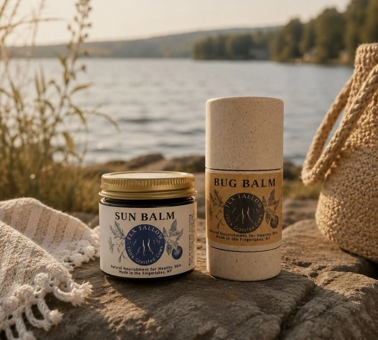 🌿Summer adventures call for simple, nourishing skincare ☀️

Our Summer Essentials Bundle is here &mdash; featuring our tallow-based Sun Balm + Bug Balm, made with thoughtfully chosen ingredients to support your skin naturally all season long.

Perfe