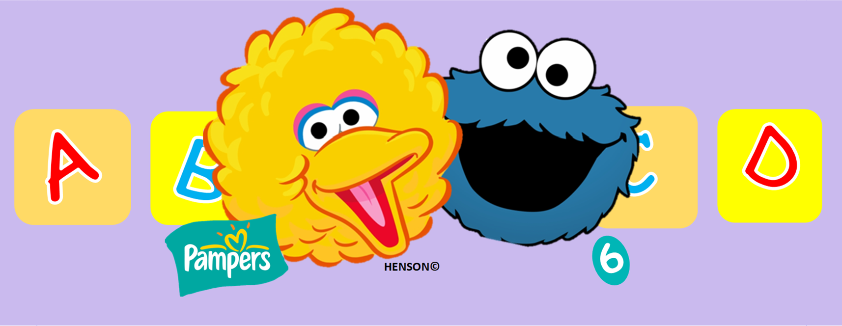 Sesame Street - Big Bird and Cookie Monster