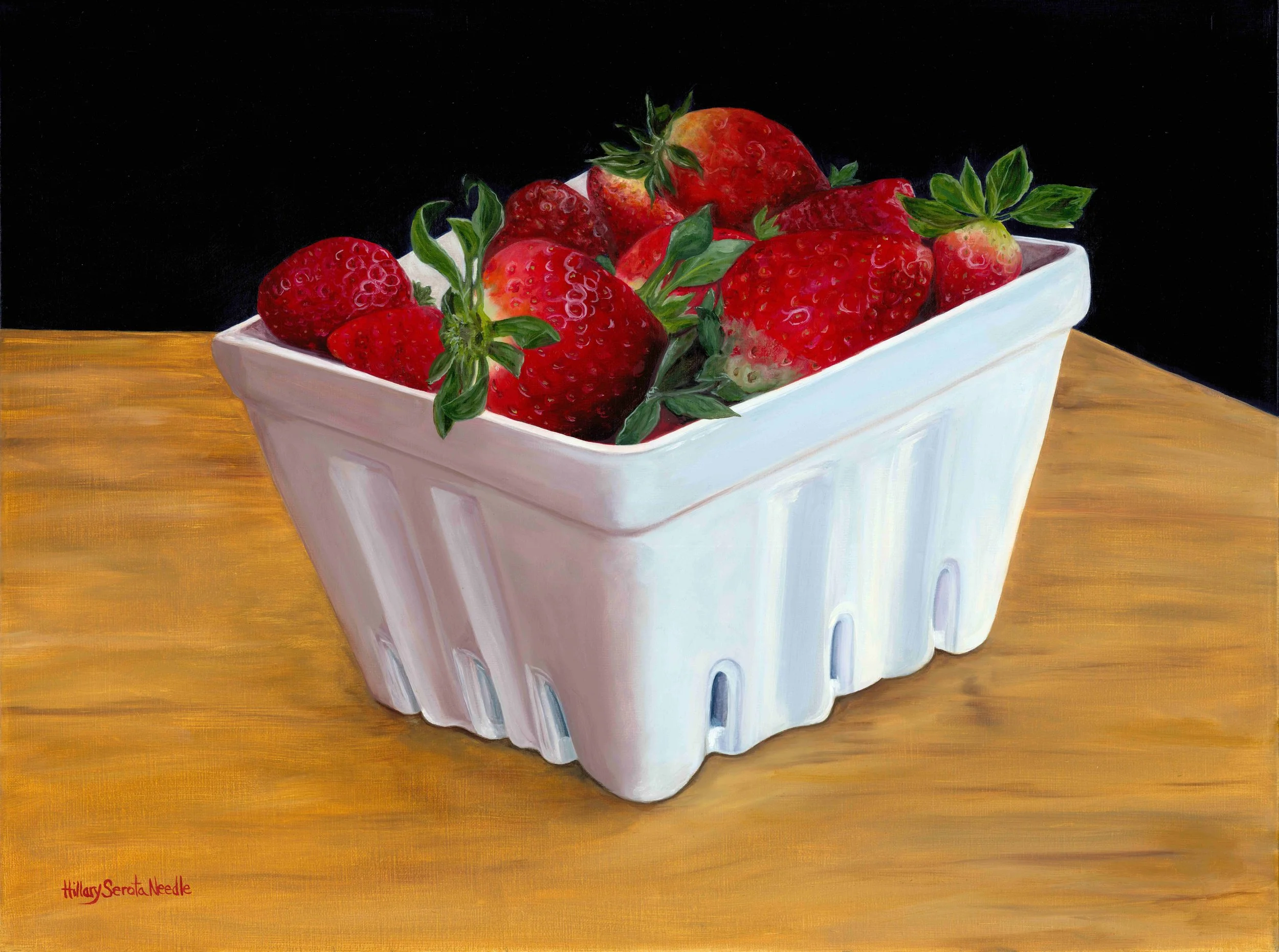 The Strawberries, 18x24, oil on canvas