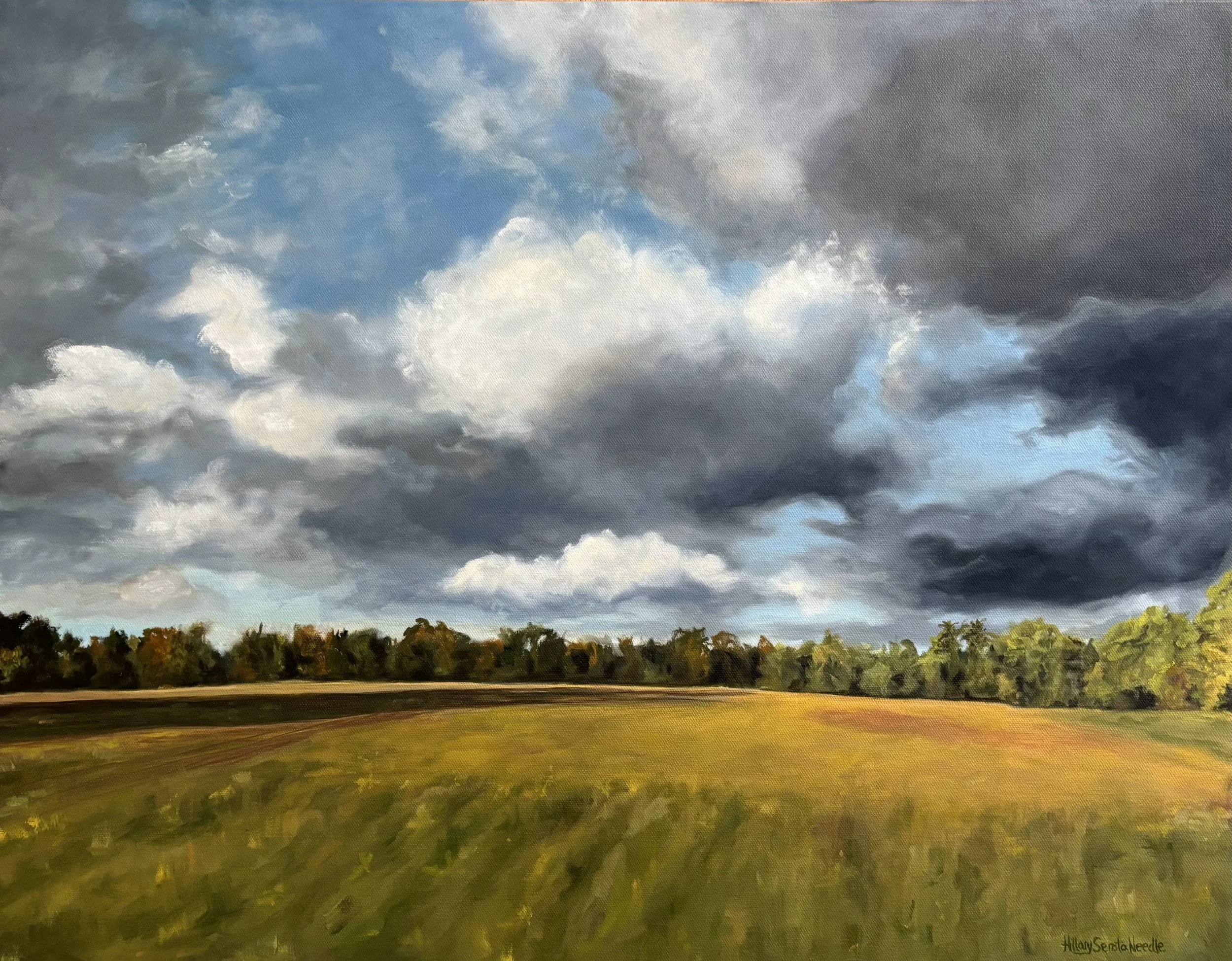 Heaven and Earth, 22x28, oil on canvas, private collection