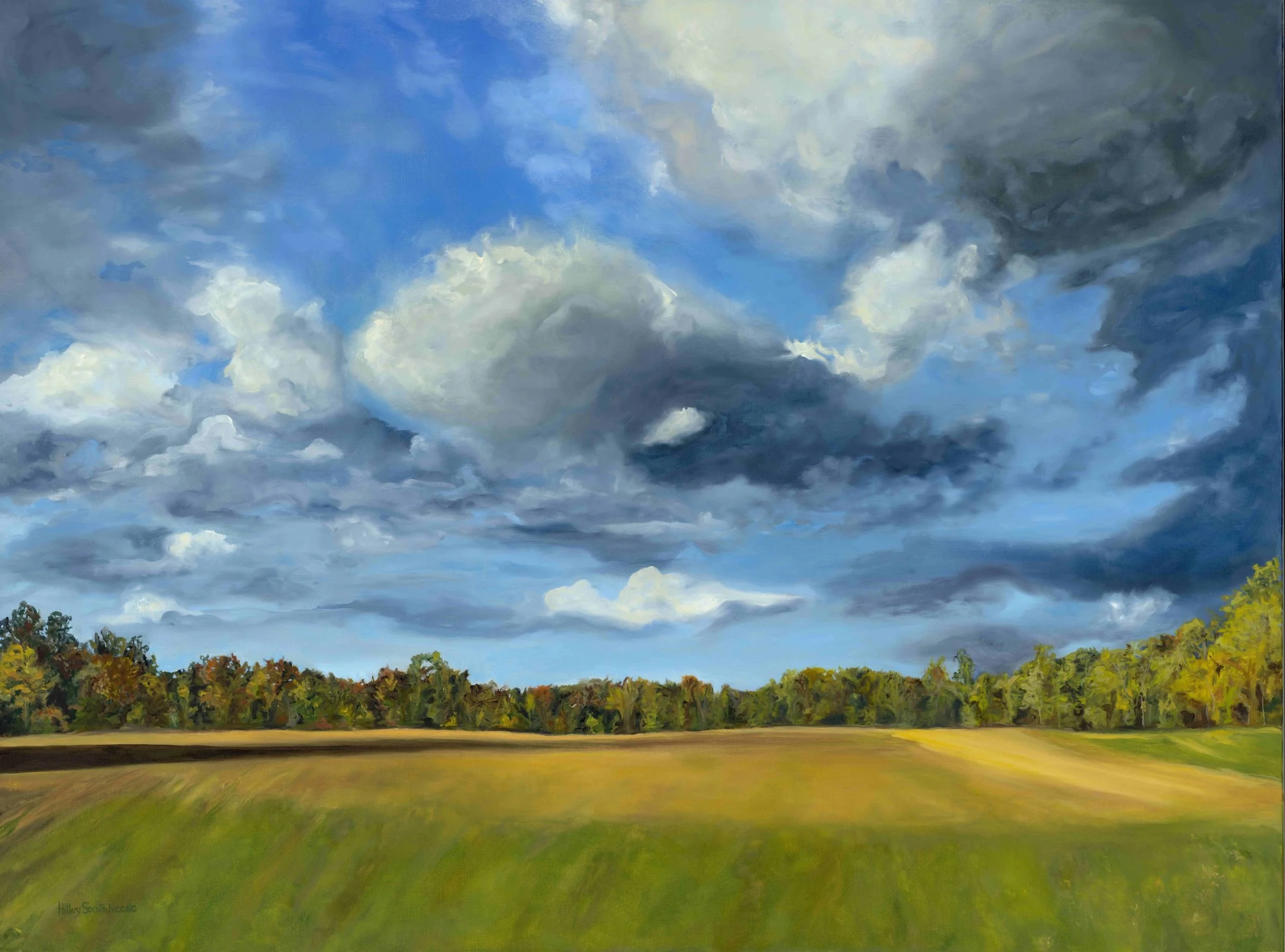 Heaven and Earth, 36x48, oil on canvas, private collection