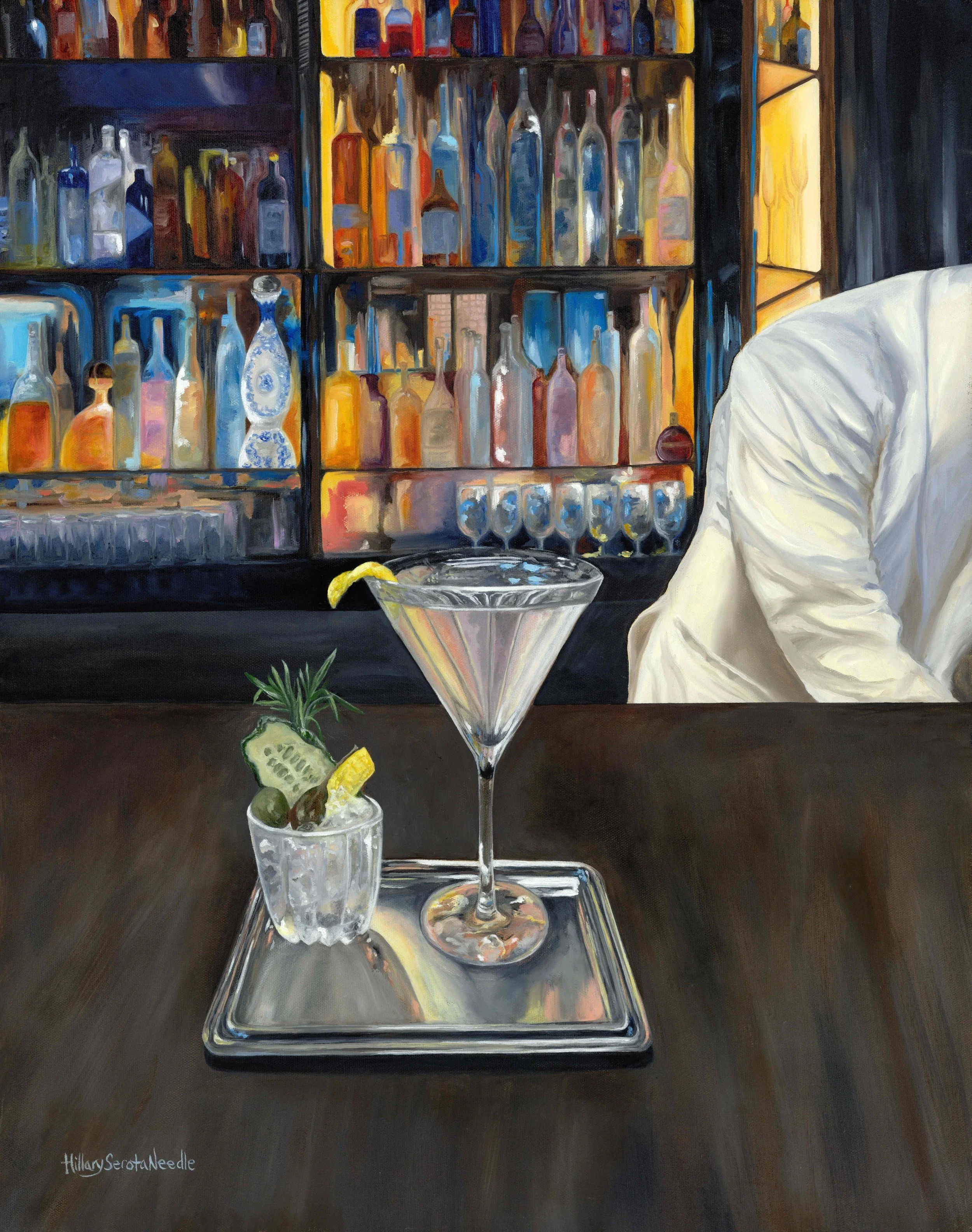 With a Twist, 28x22, oil on canvas