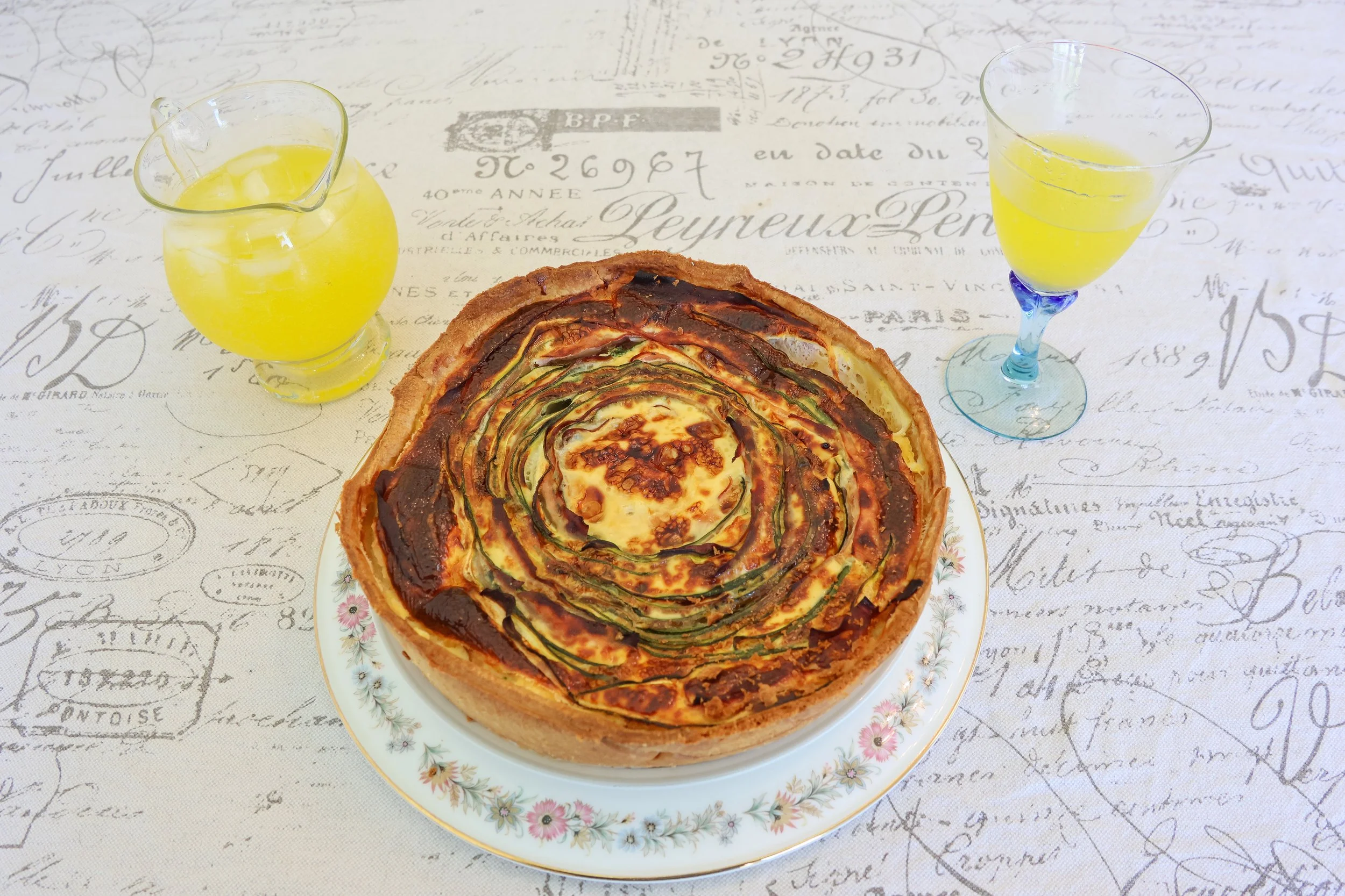 Pinwheel Quiche