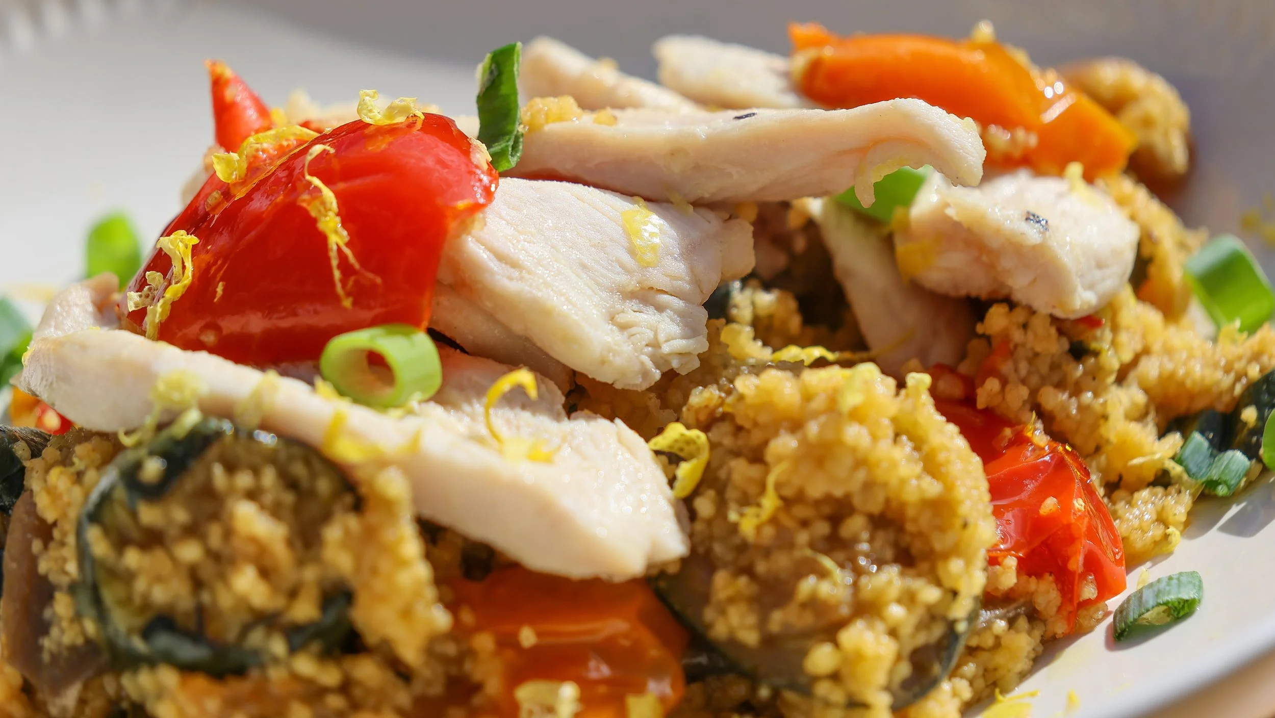 Mediterranean Couscous Chicken
