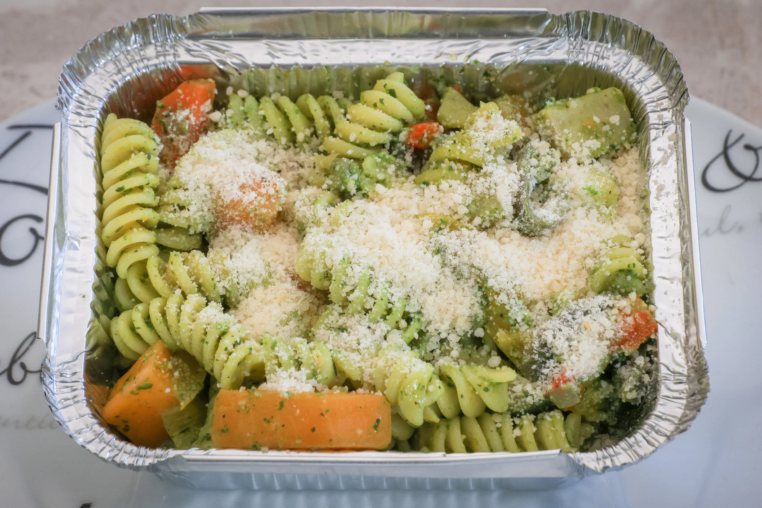 Vegetarian Pesto Pasta