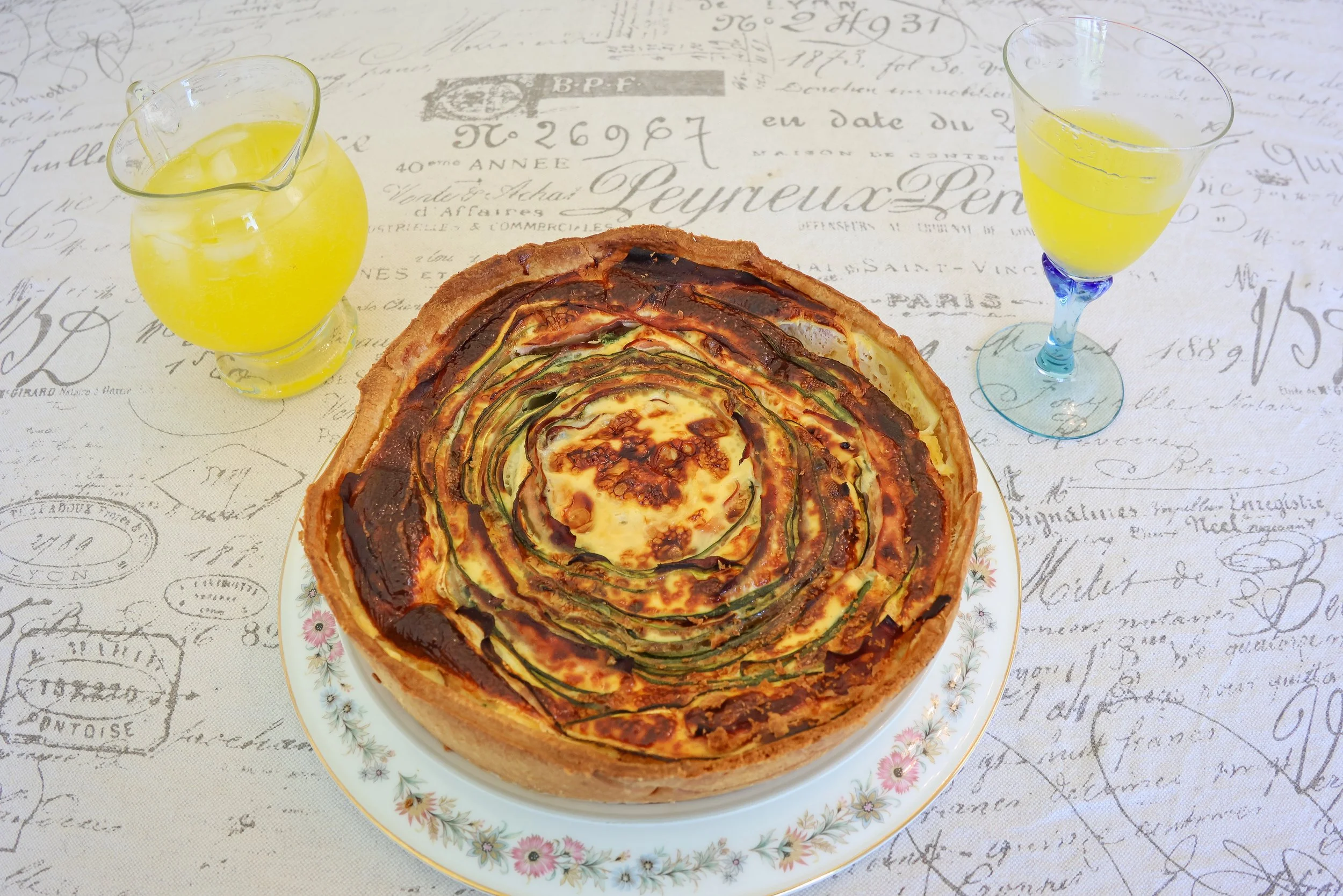Pinwheel Quiche