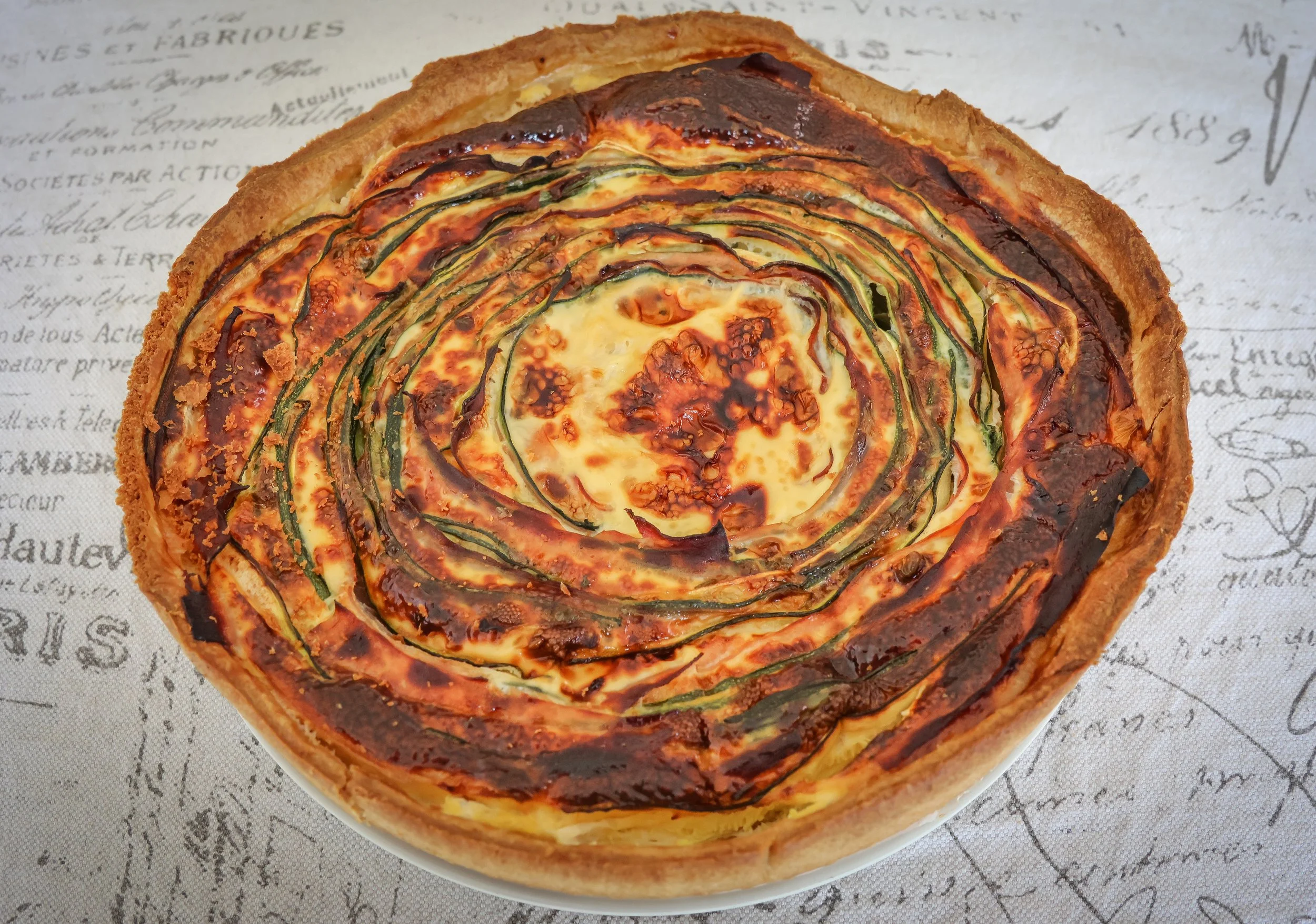 Pinwheel Quiche