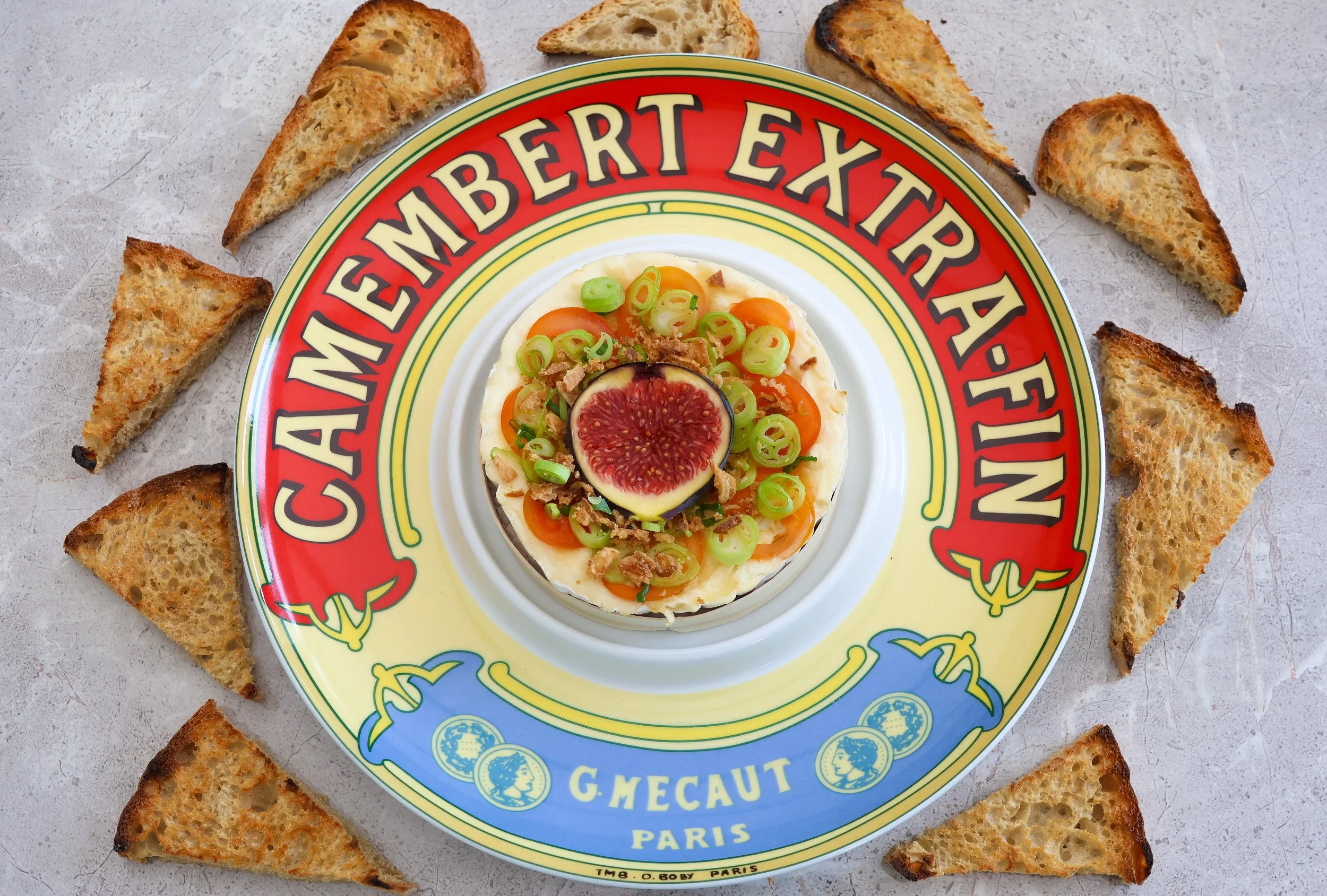 Celebration Brie With Toasted Sourdough