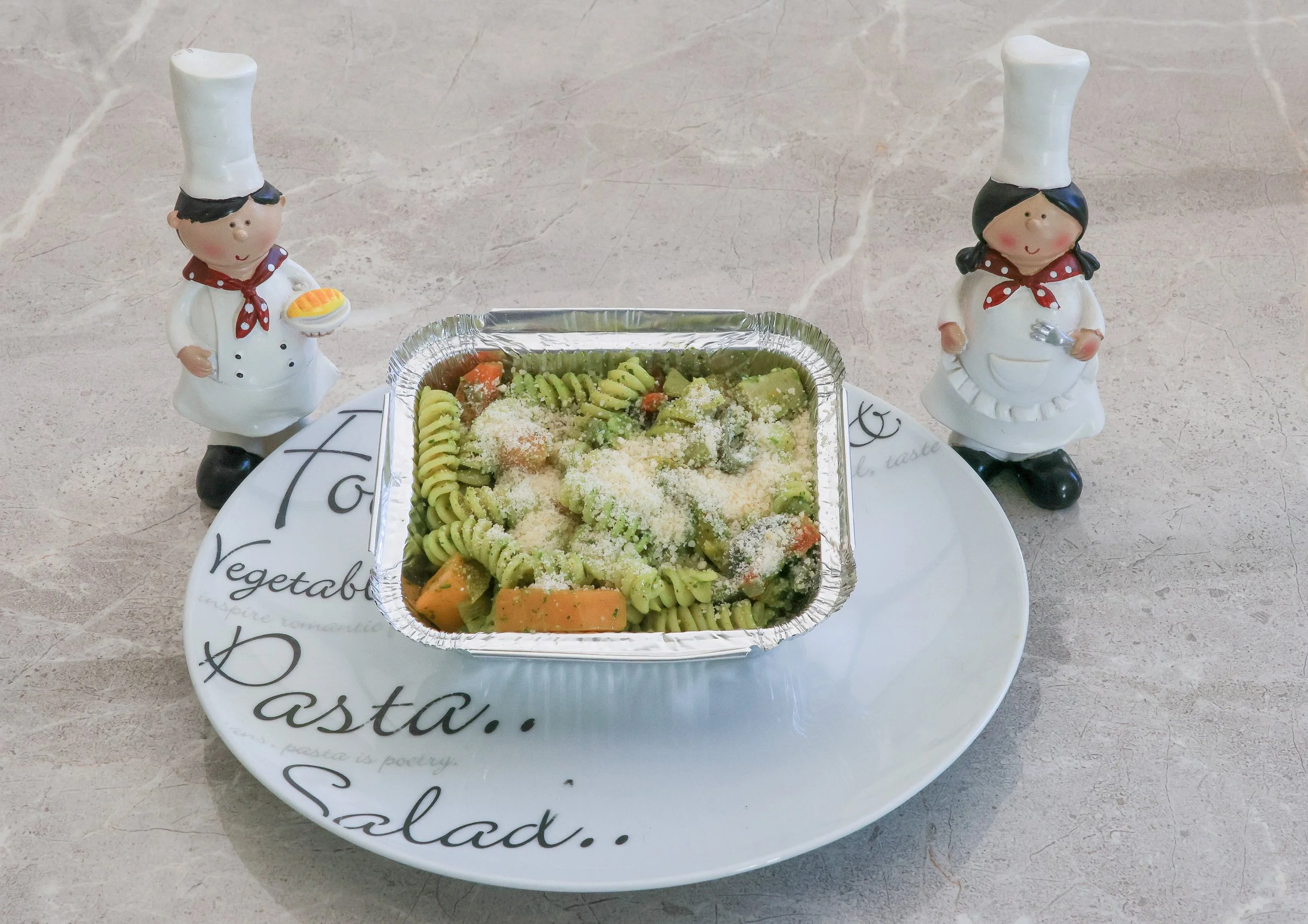 Vegetarian Pesto Pasta