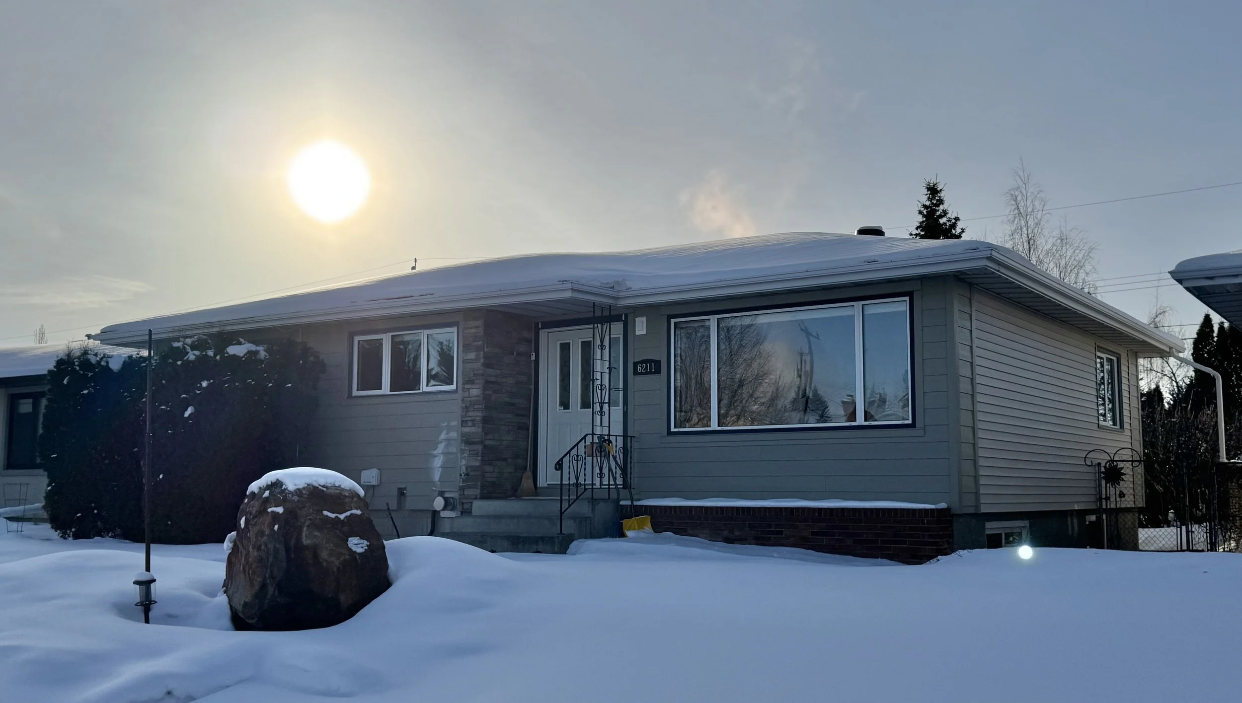 Hardie Plank Siding in Monterey Taupe Edmonton