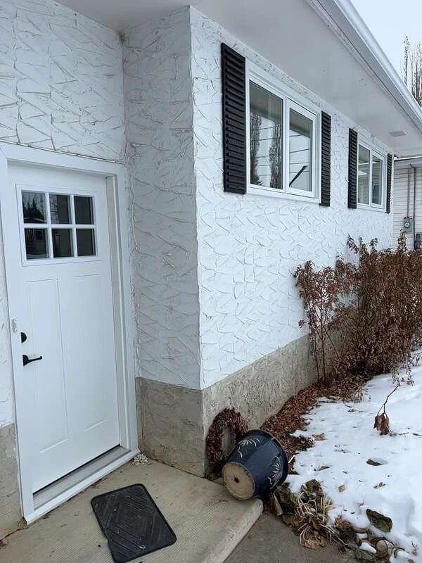 How low can you go? Installing siding on foundation walls